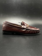 MR CAT WOMEN LEATHER BIT LOAFER BROWN BENCH MADE SHOES