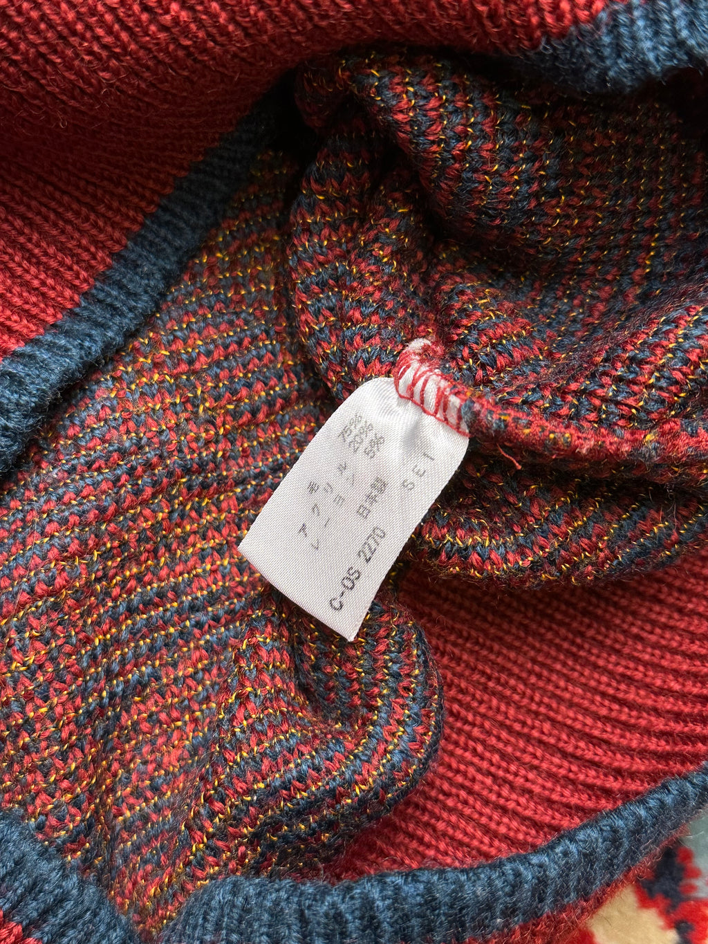 CROCODILE VINTAGE RELAXED FIT KNITTED SWEATER