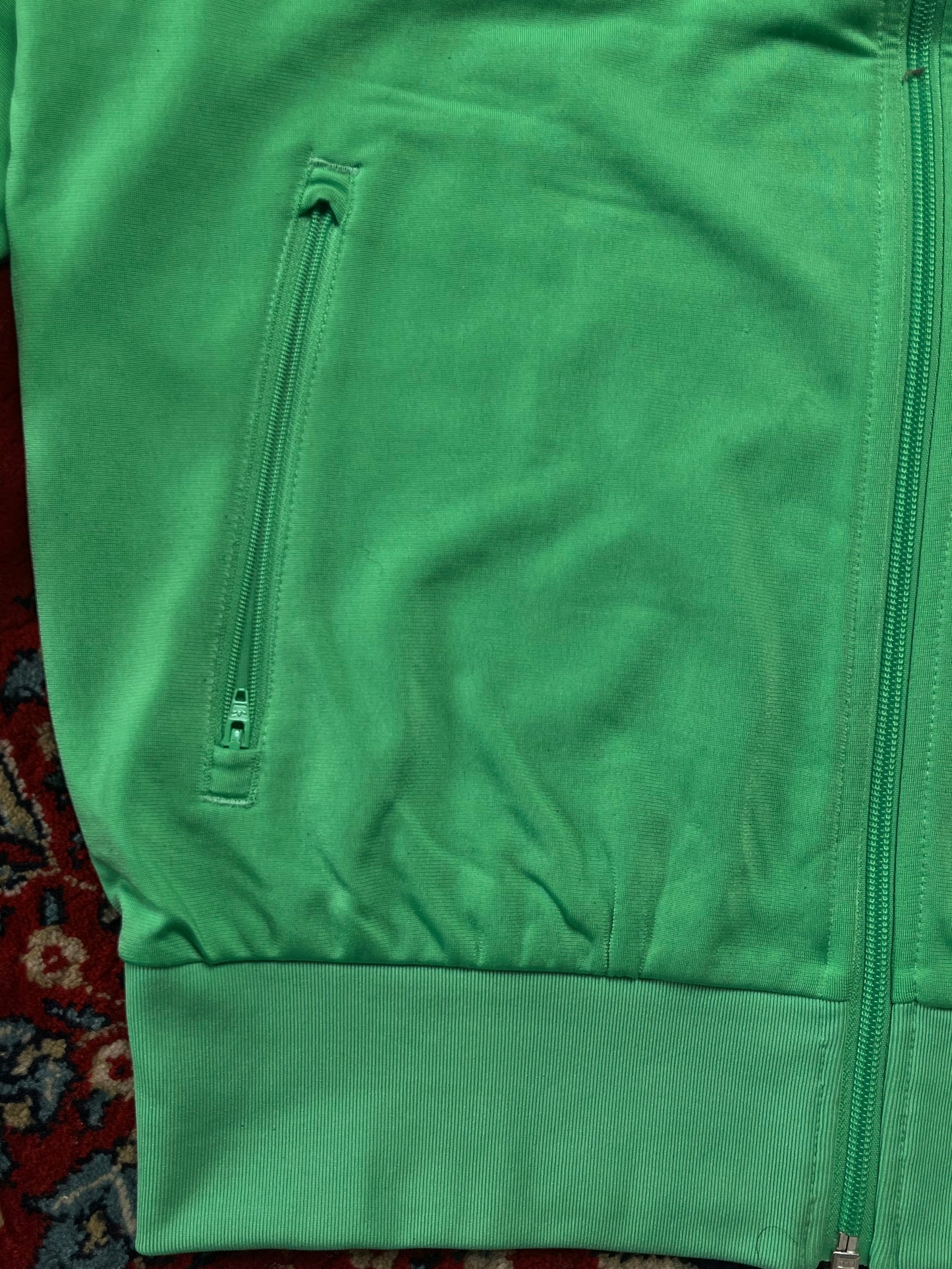 Adidas Green Zipper
