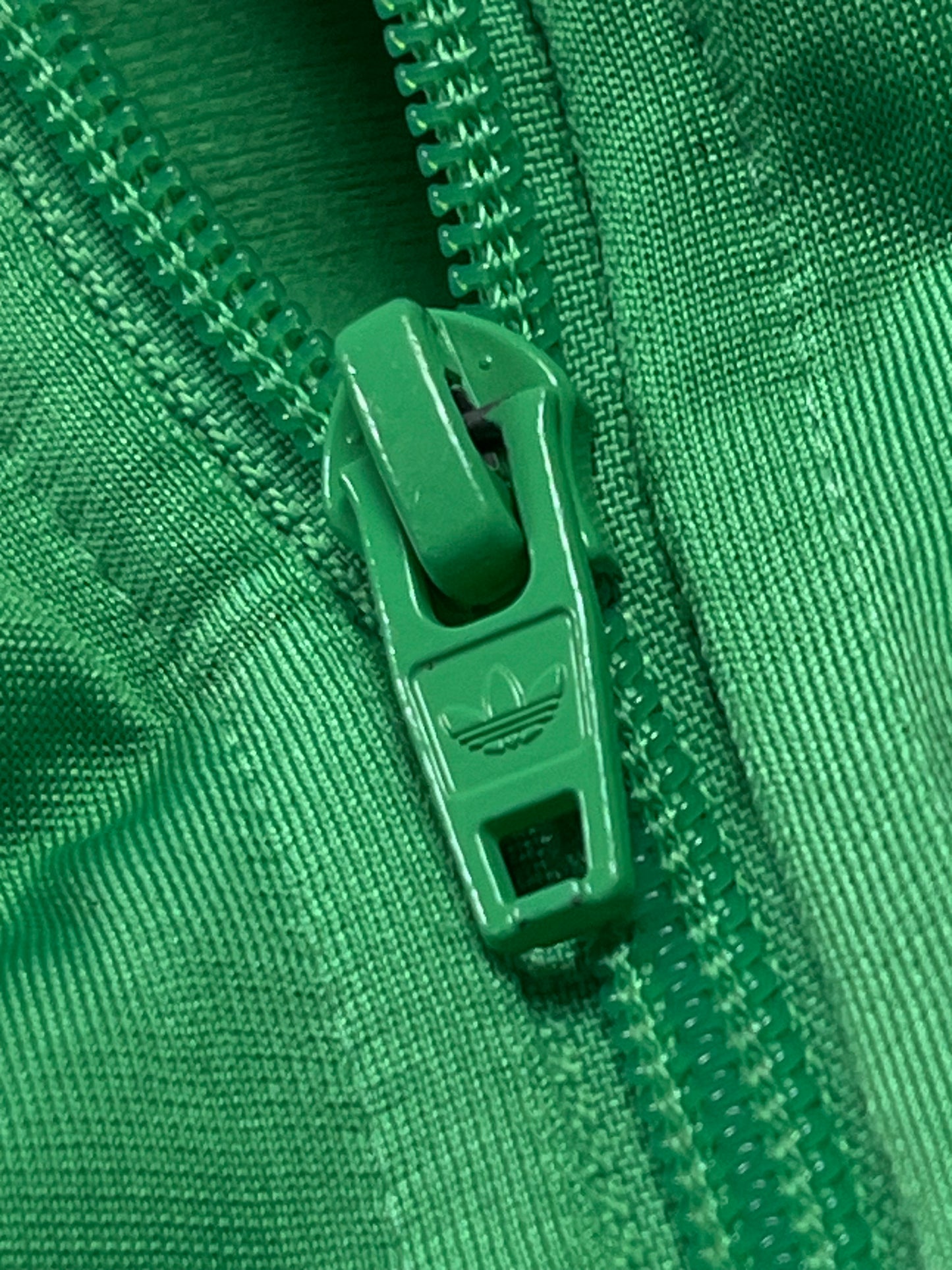 Adidas Green Zipper