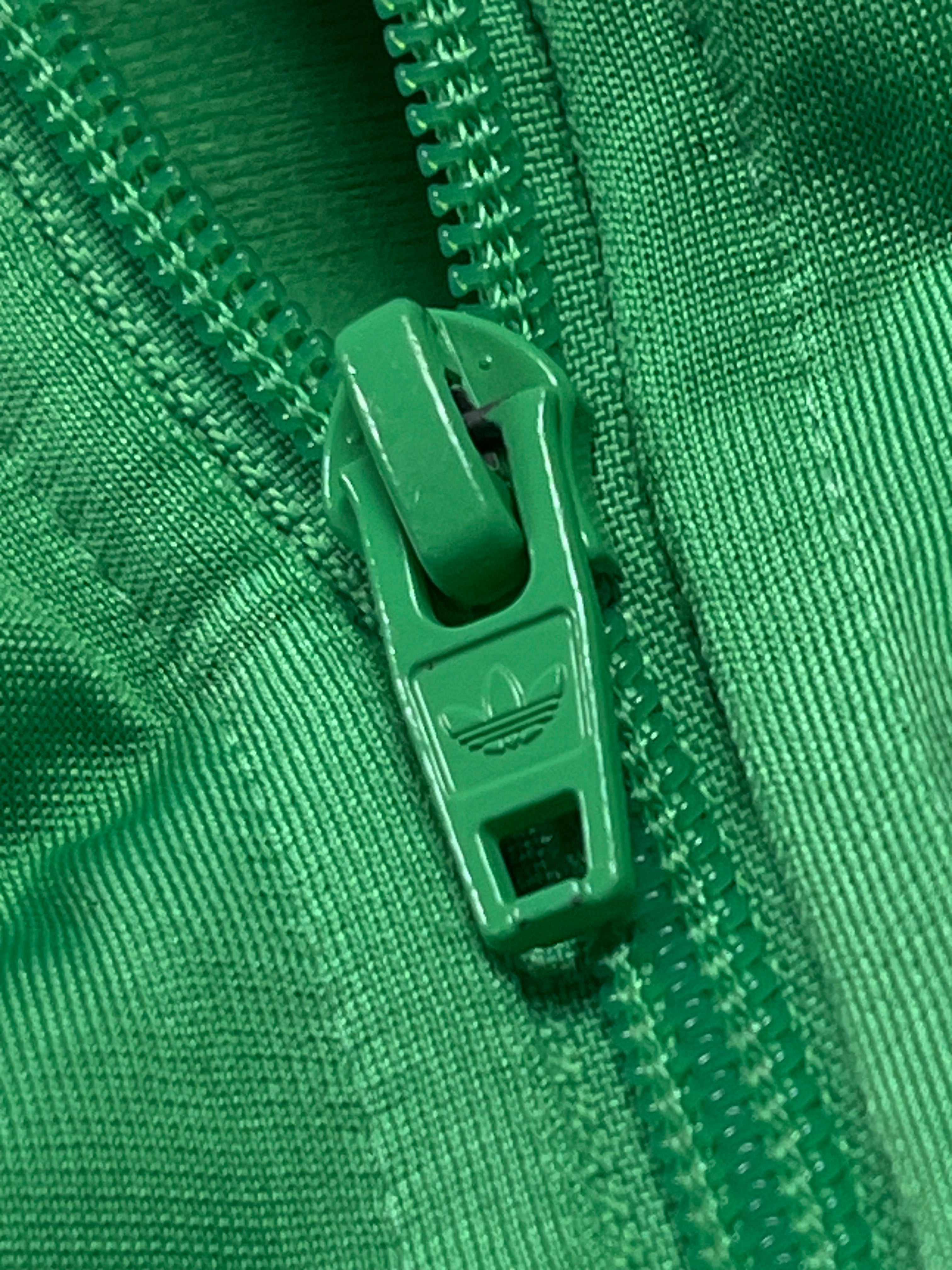 Adidas Green Zipper