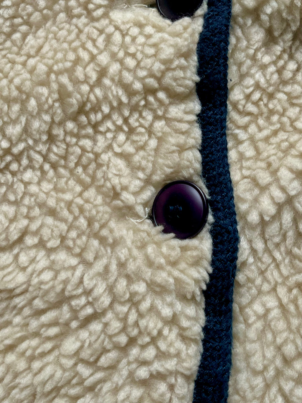 BENU Sherpa Fleece Button-Front Jacket