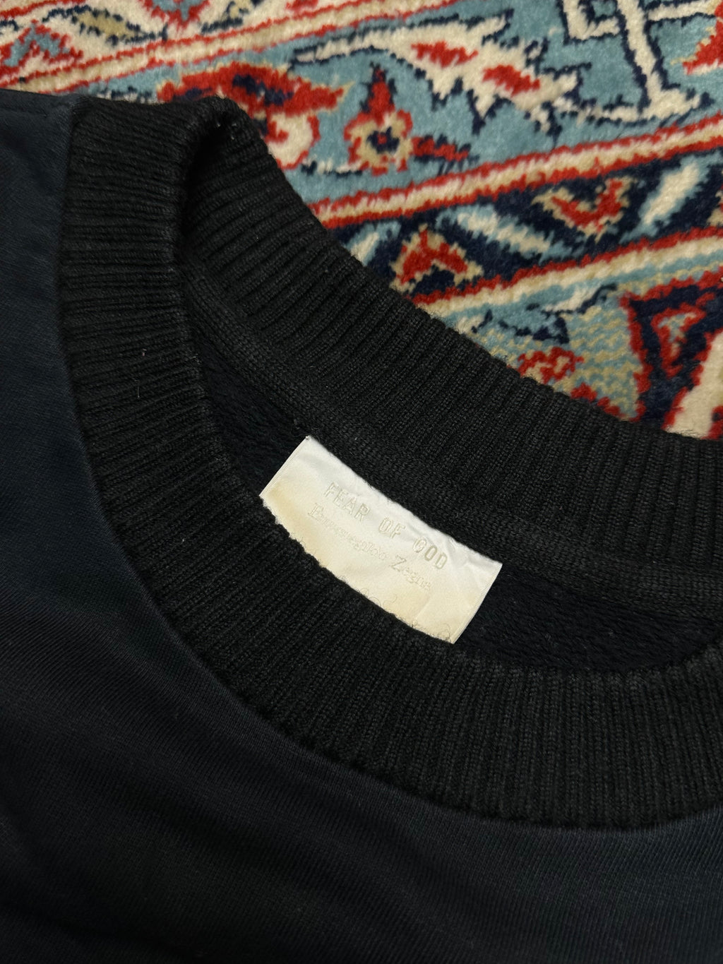 FEAR OF GOD X ZEGNA Collab Heavyweight Sweatshirt