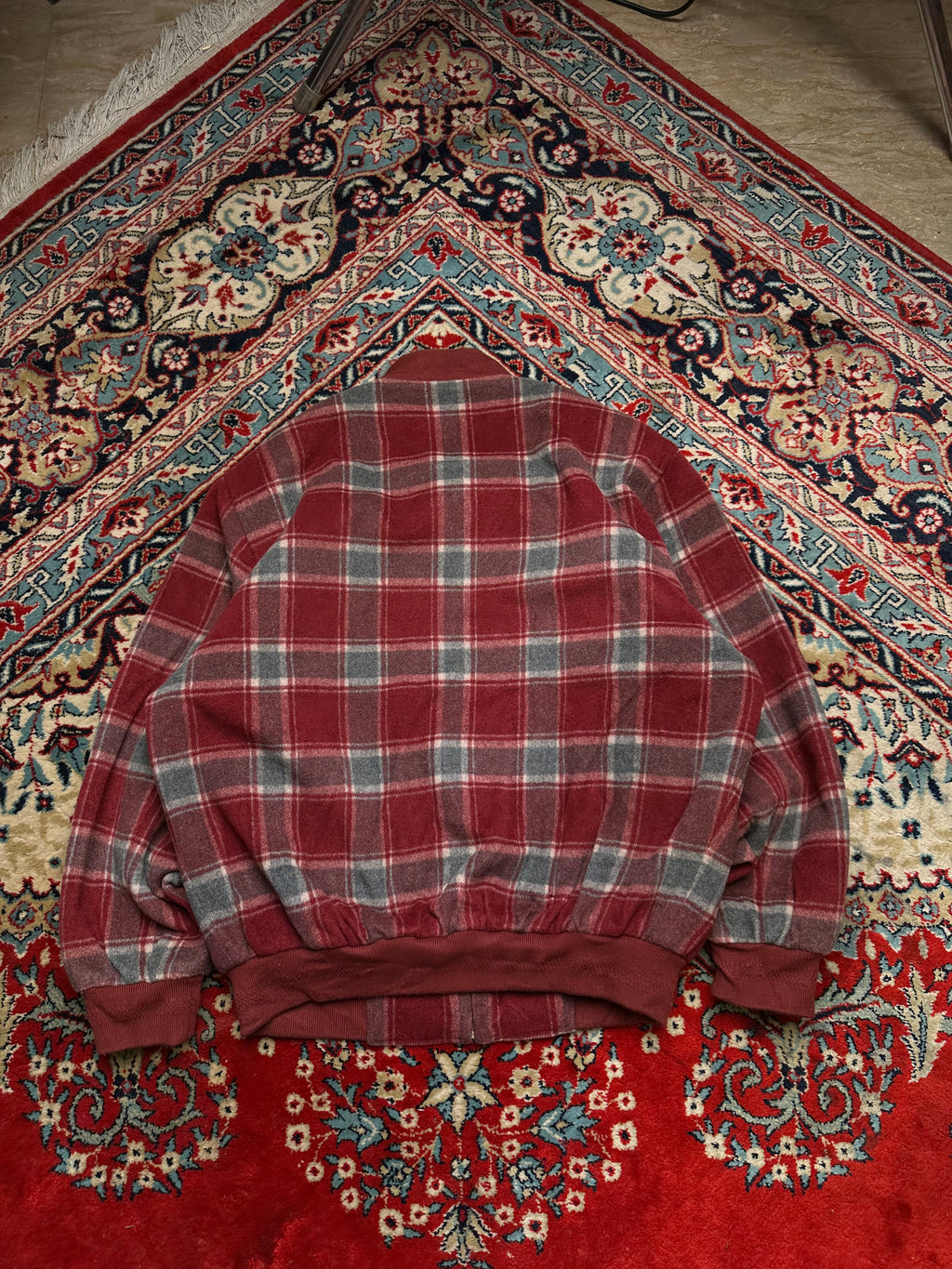 PAT VINTAGE RELAXED FIT WOOL BOMBER JACKET
