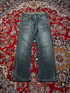 Vintage Mustang Dark WashED Bootcut Jeans - 32