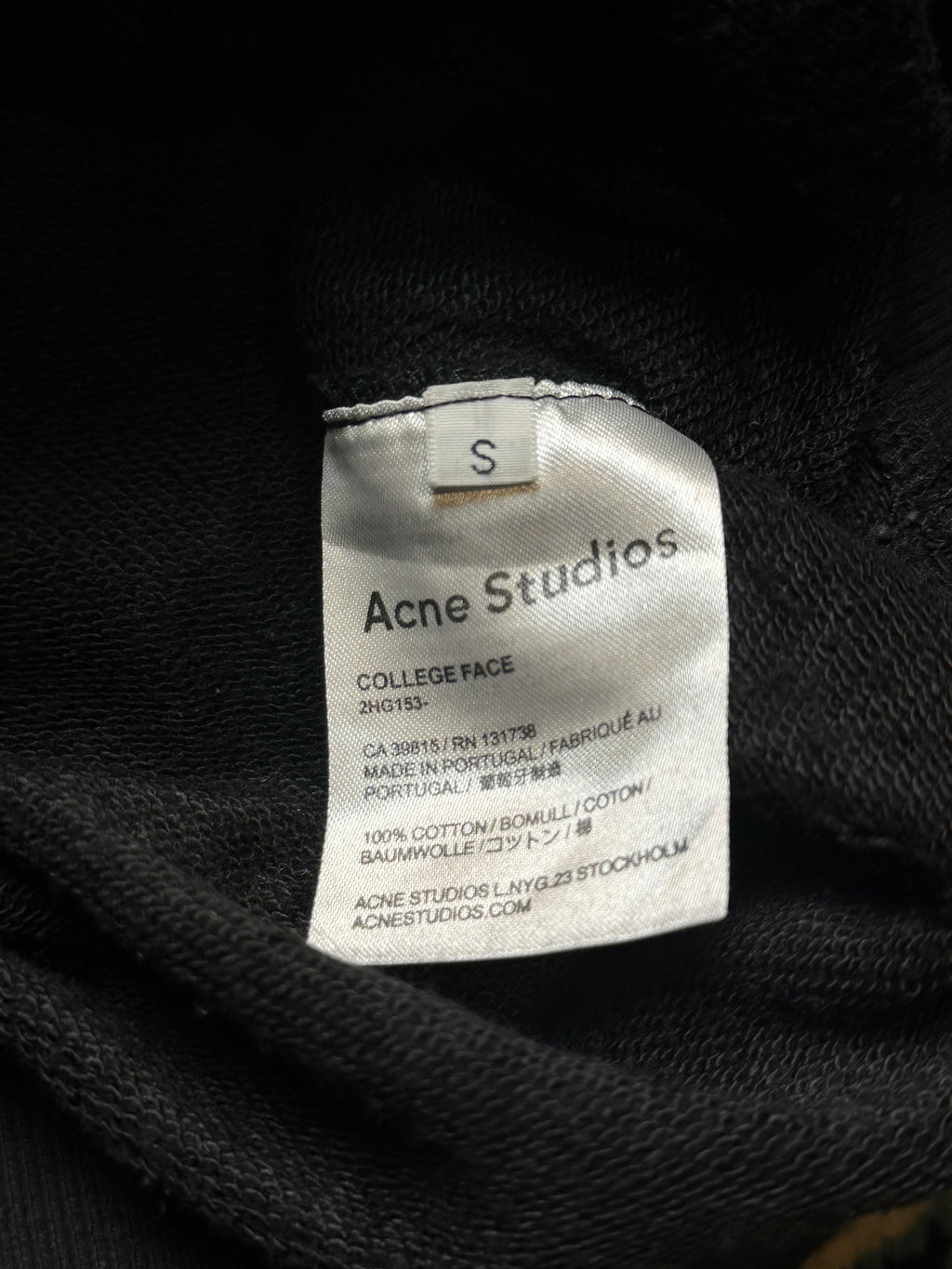 ACNE STUDIOS Relaxed Fit Sweatshirt