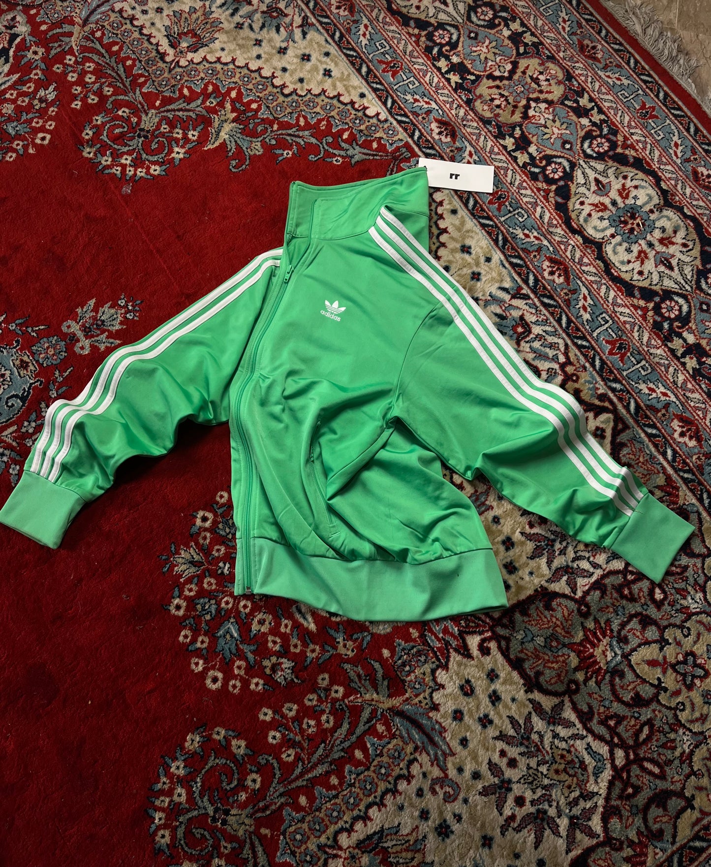 Adidas Green Zipper