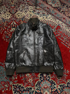 LEGEND & SOUL VINTAGE SLIM FIT LEATHER JACKET