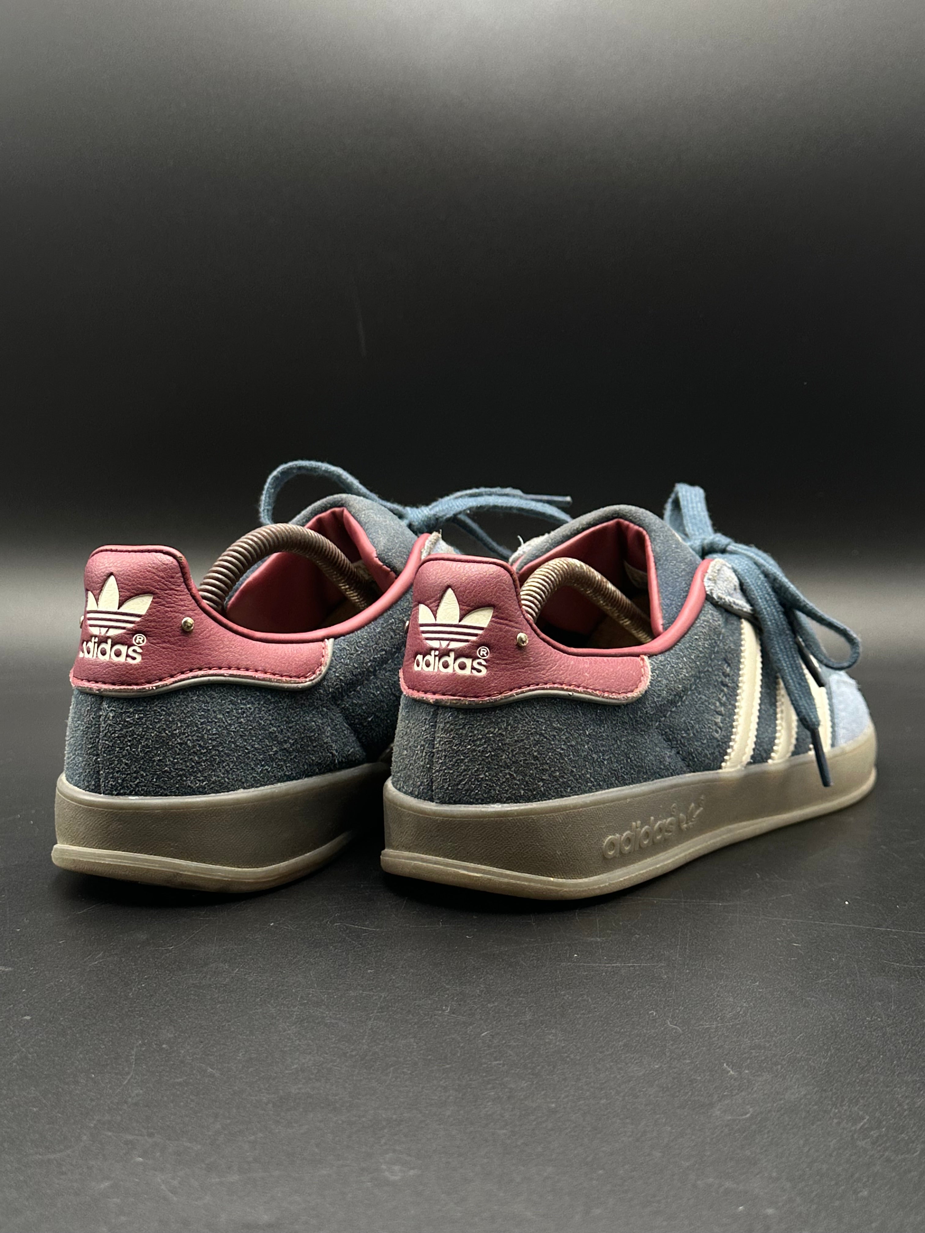 ADIDAS GAZELLE INDOOR CREW NAVY BURGANDY - EUR 44