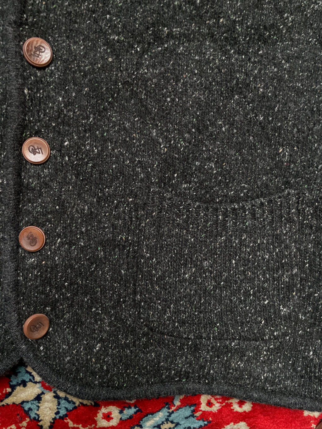 Luomo Wool Relaxed fit cardigan