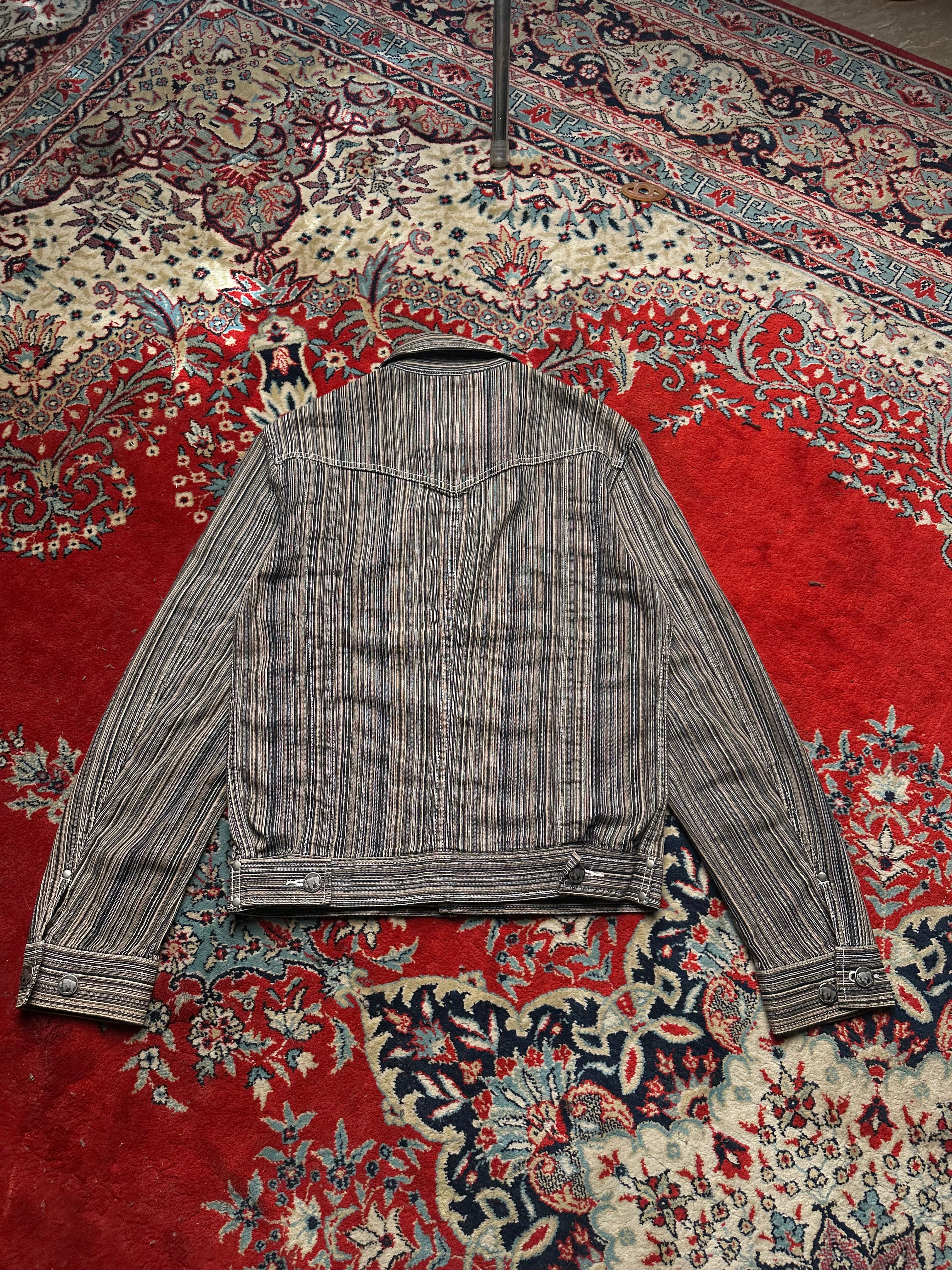 IKCA SLIM FIT DENIM RACER JACKET