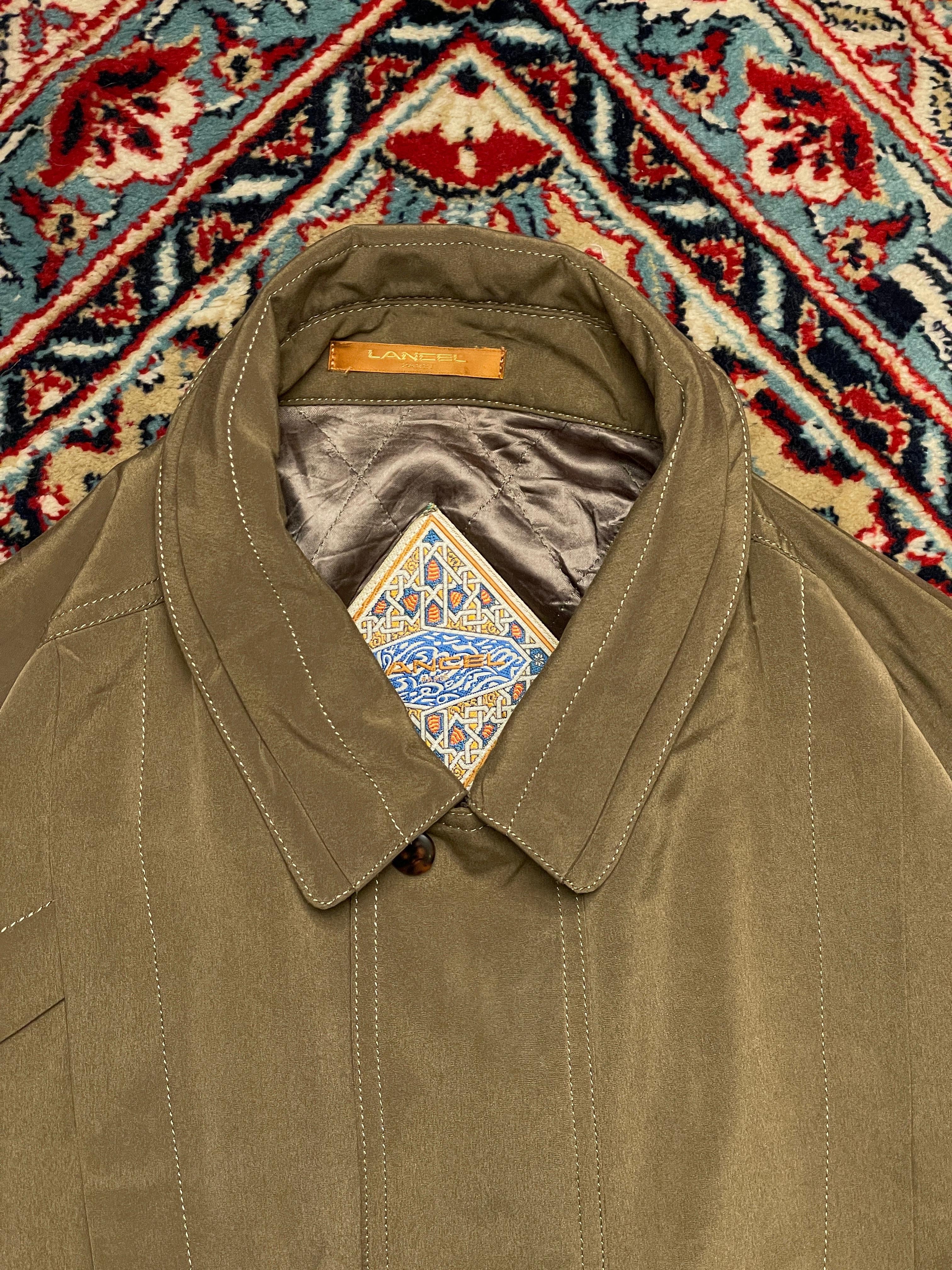 Lancel Paris RELAXED CROPPED FIT BOMBER JACKET