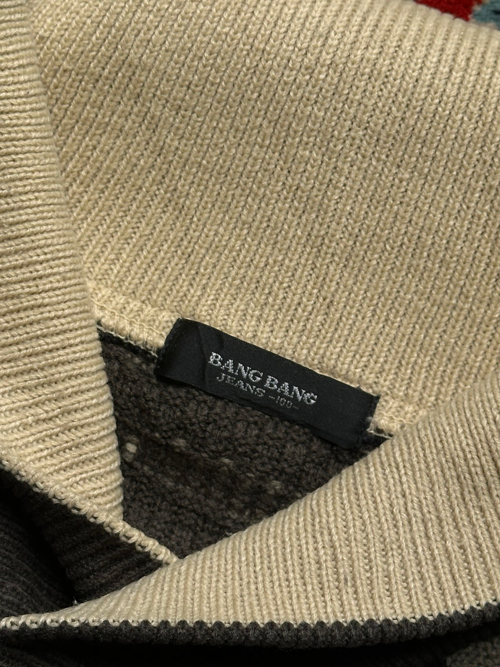 BANG BANG VINTAGE RELAXED FIT WOOL SWEATER