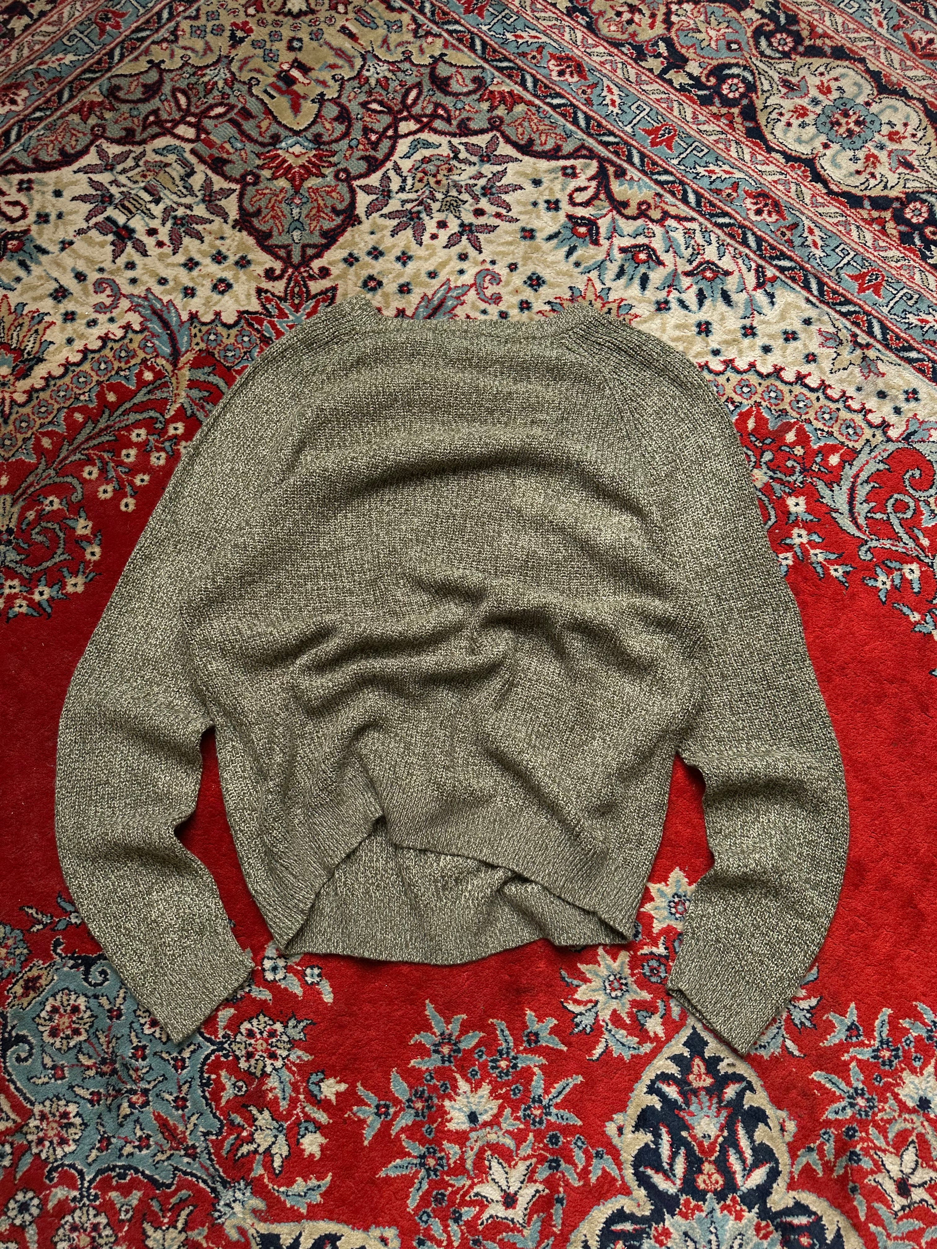 FADED GLORY VINTAGE RELAXED FIT KNITTED SWEATER