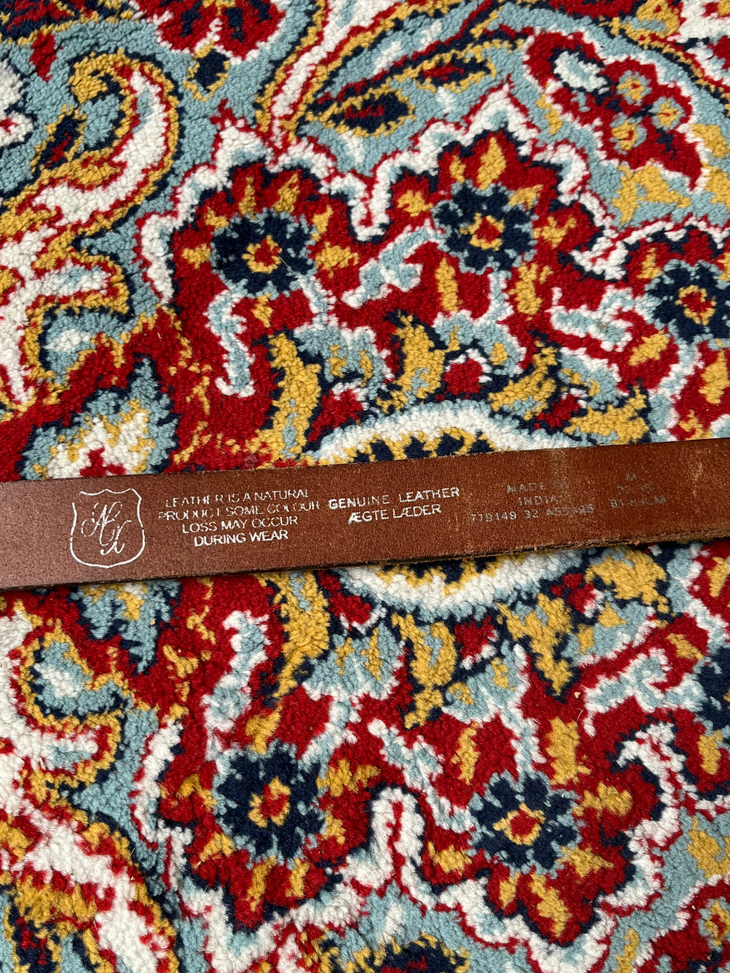 Brown Genuine Leather Belt Veg Tanned Made In India