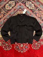 Yellow VINTAGE RELAXED FIT WOOL SWEATER