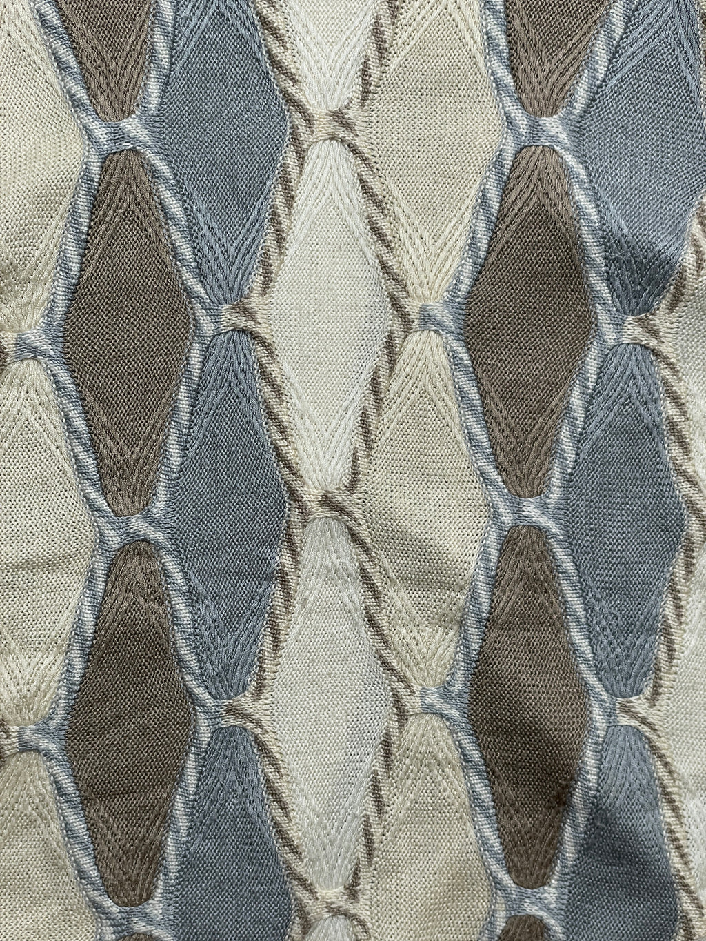 COCOMO Argyle Cable Knit Crewneck Sweater