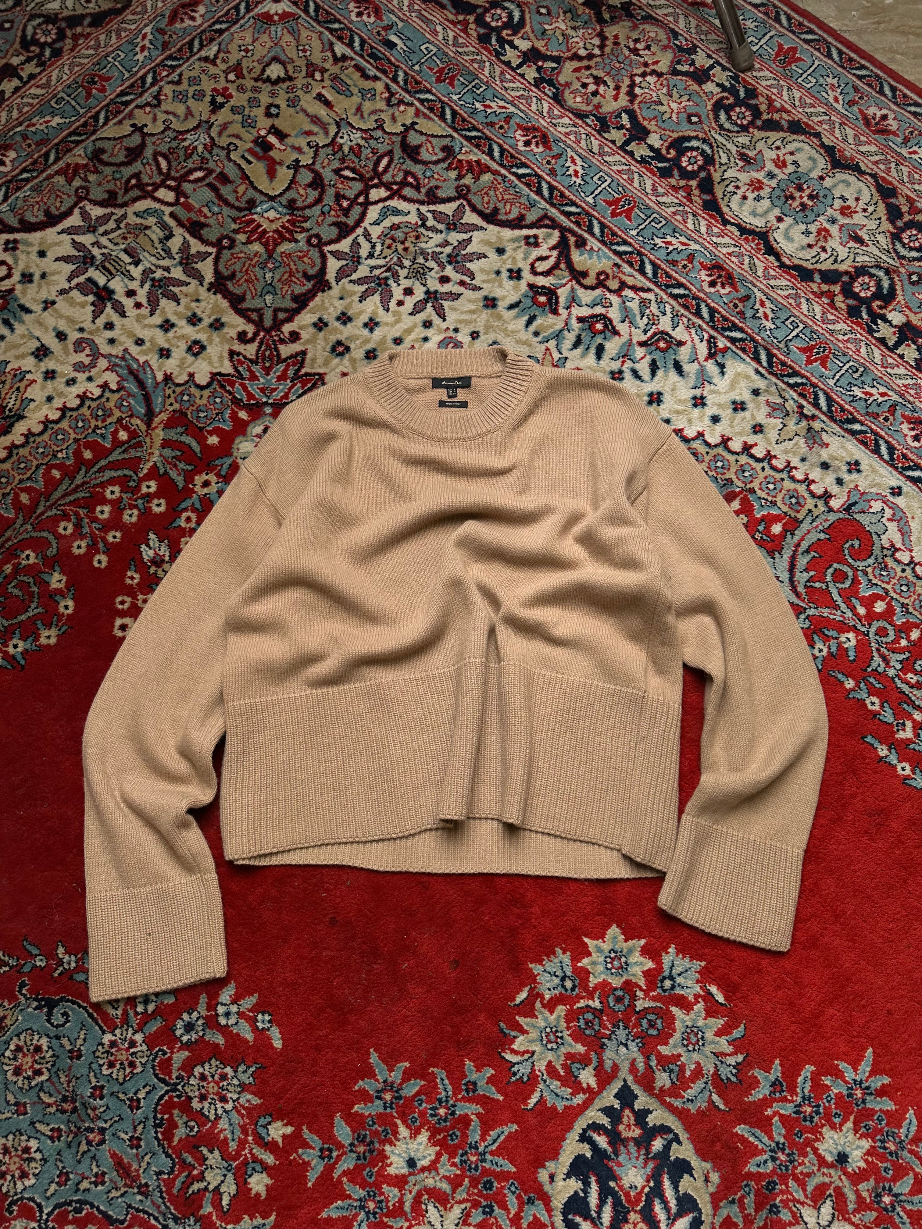 MOSSIMO DUTTI RELAXED WOOL SWEATER