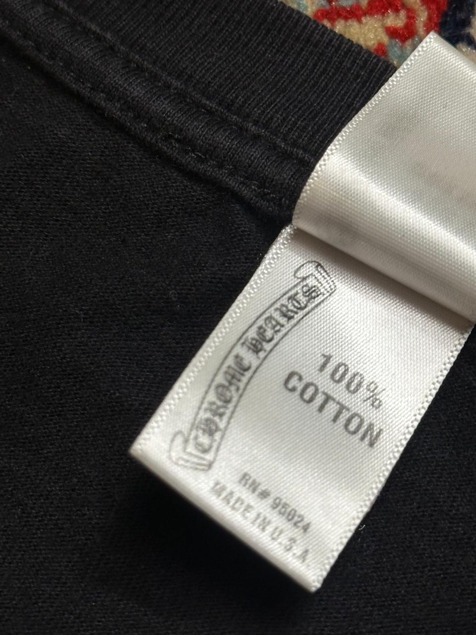 CHROME HEARTS HORSESHOE LOGO POCKET TEE - M