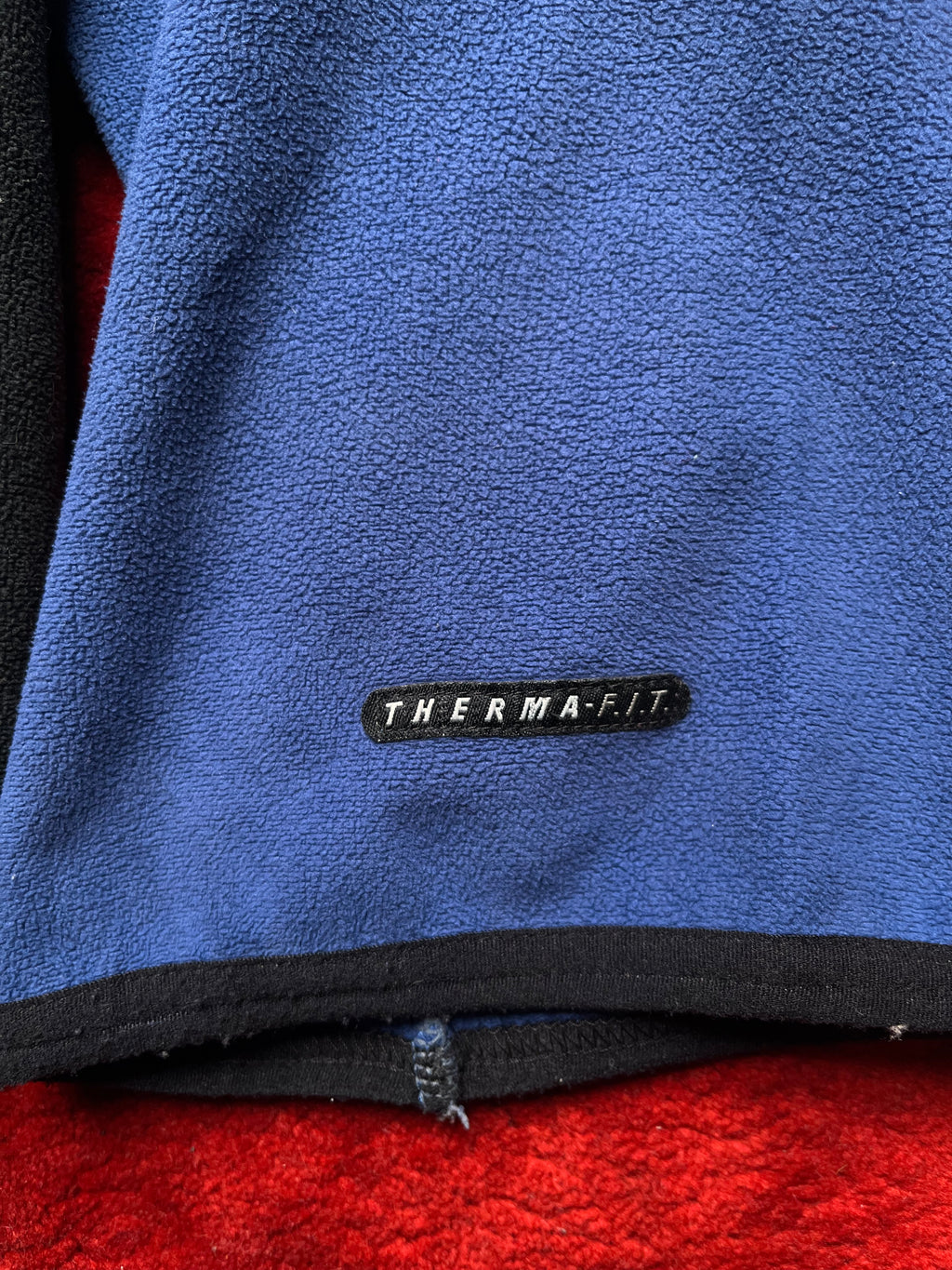 Vintage Nike ACG Thermal Layer 2 Blue Fleece Quarter-Zip