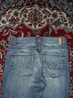 Vintage Springfield Distressed Flap Pocket Bootcut Jeans – 32