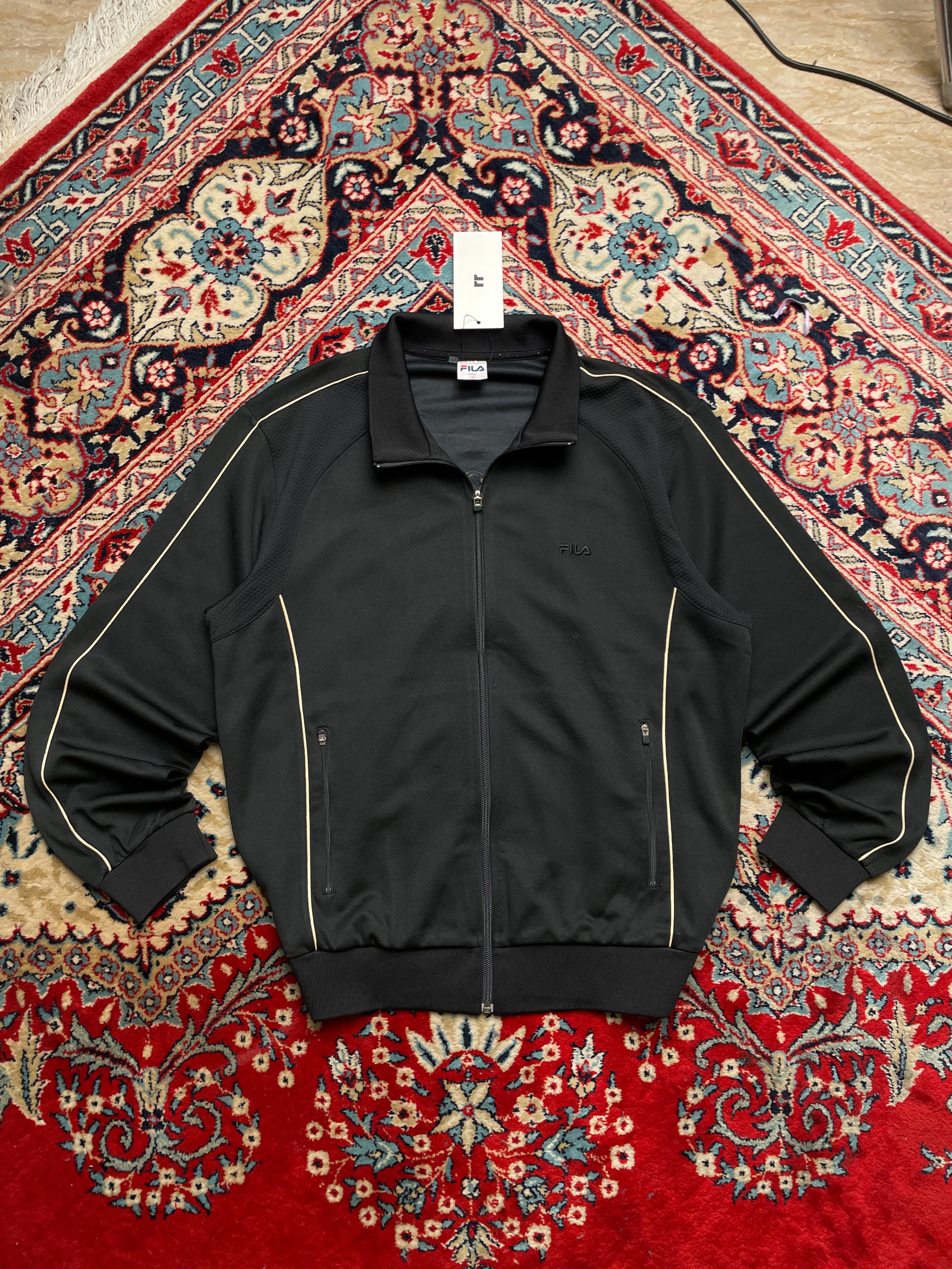 Fila Full Zip Track Jacket with Piping