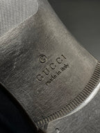 Gucci Cirano Luxury Navy Leather Loafers