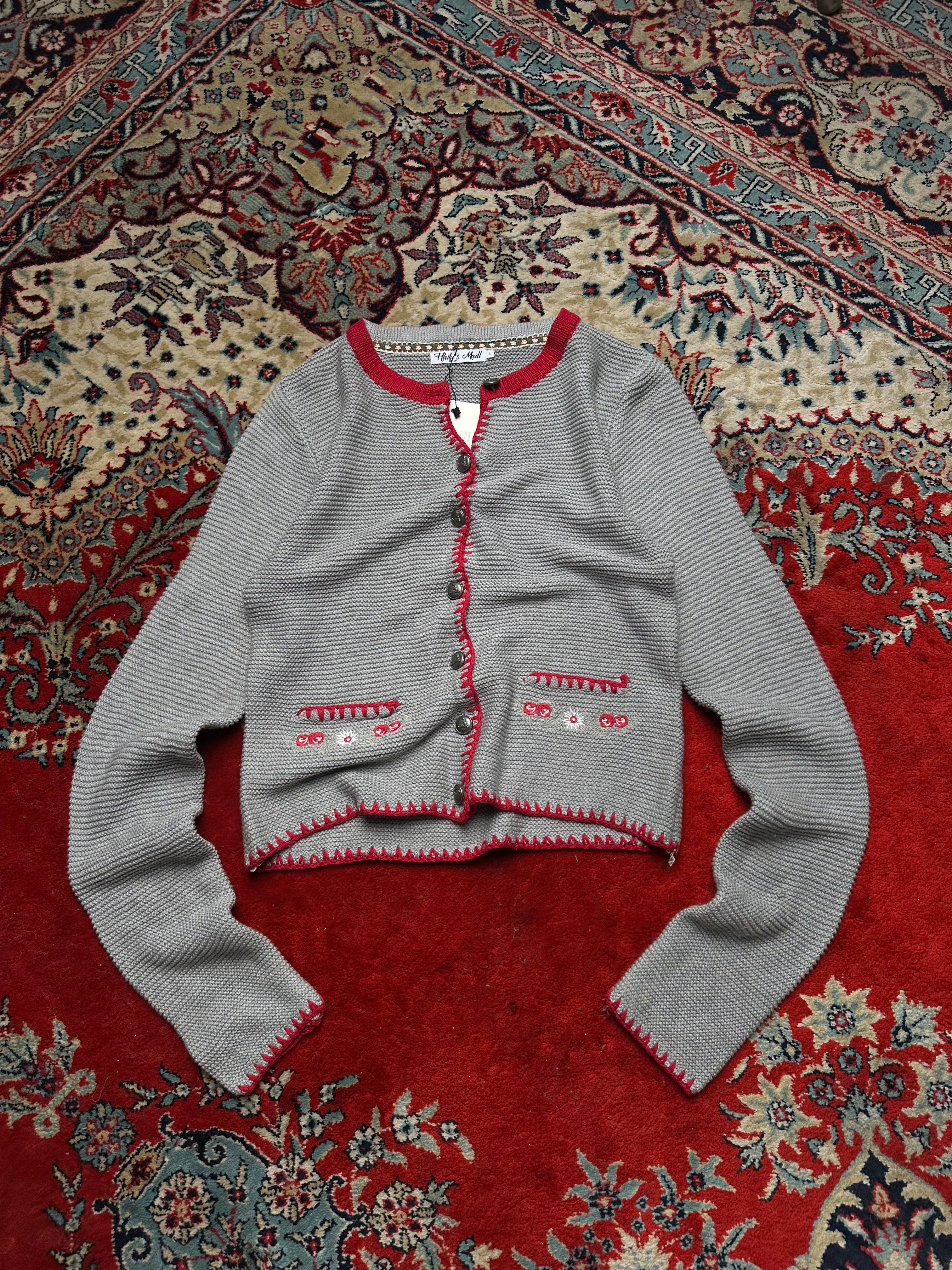 HAILY’s MEDL WOOL EMBROIDERED CARDIGAN
