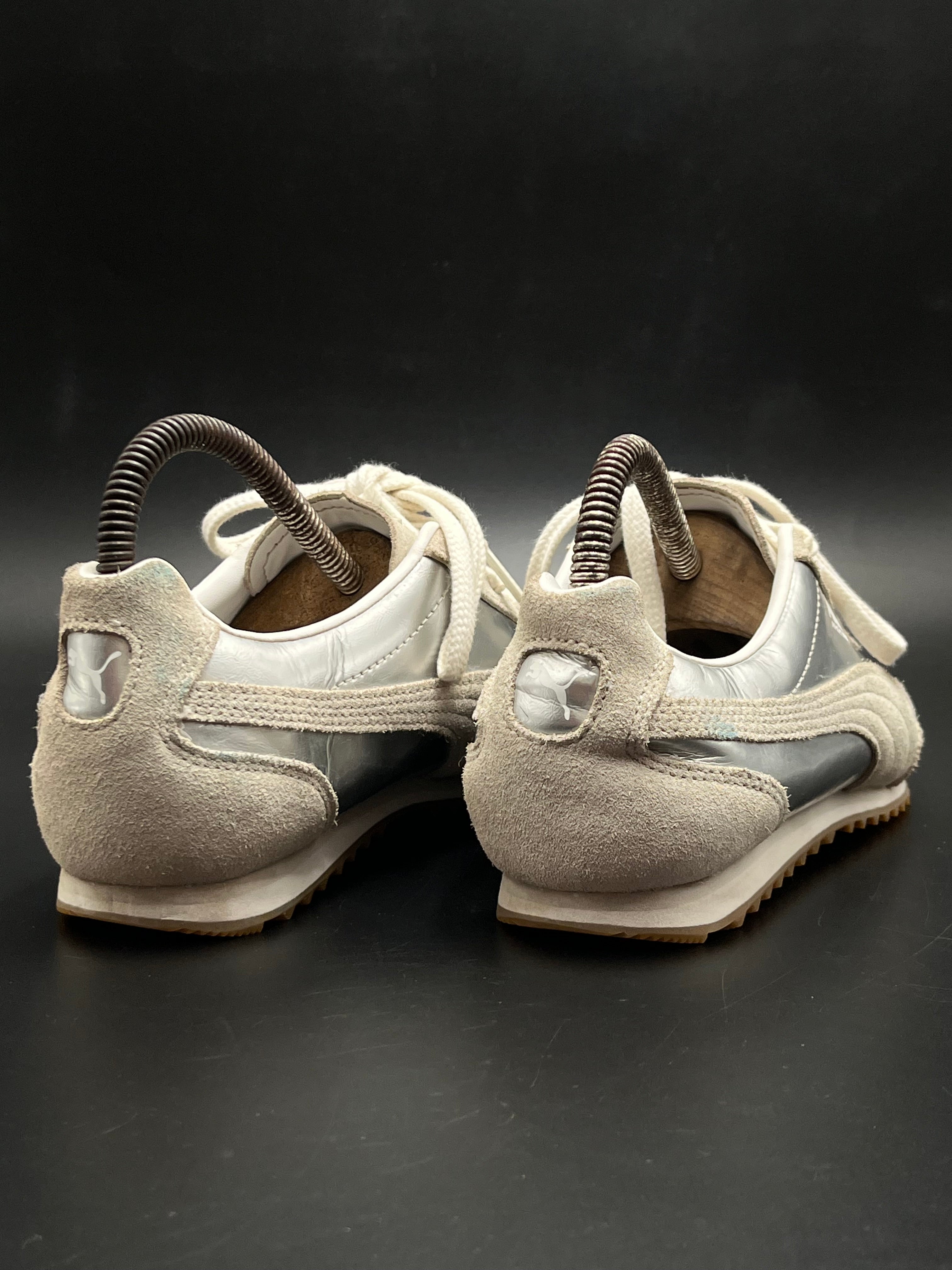 Puma Arizona Metallic Silver Suede - 37.5