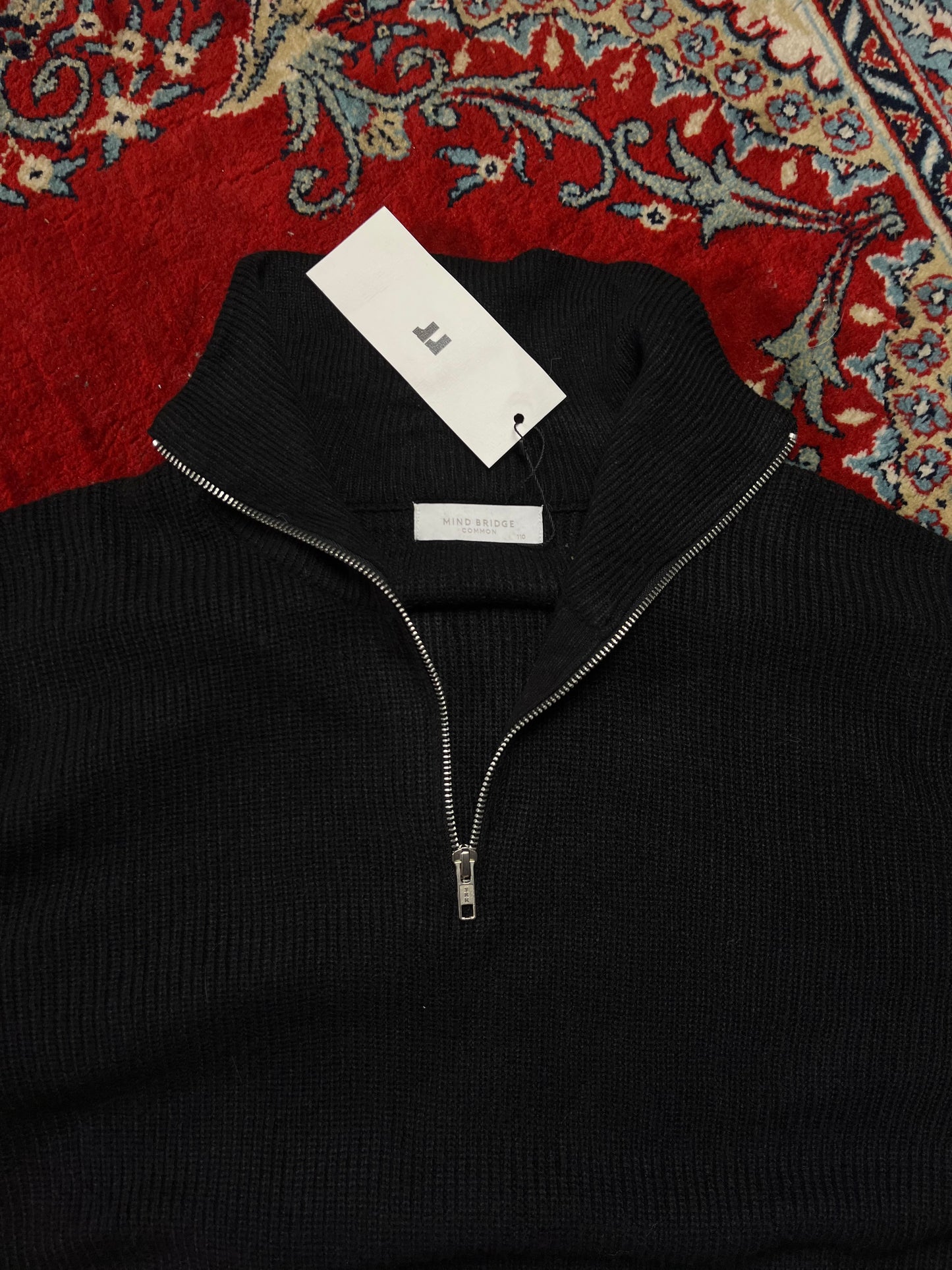 MindBridge Black Quarter Zipper