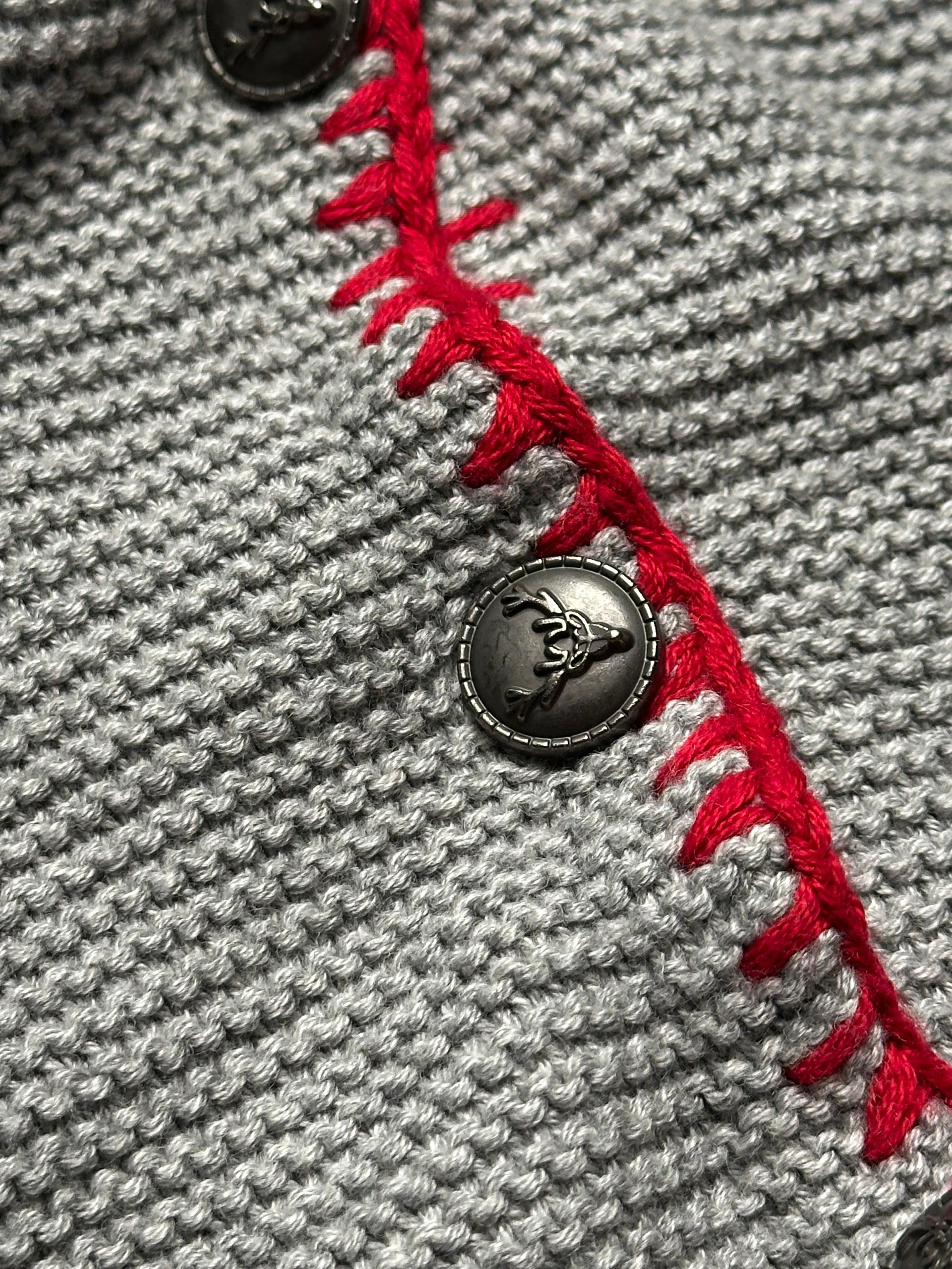 HAILY’s MEDL WOOL EMBROIDERED CARDIGAN