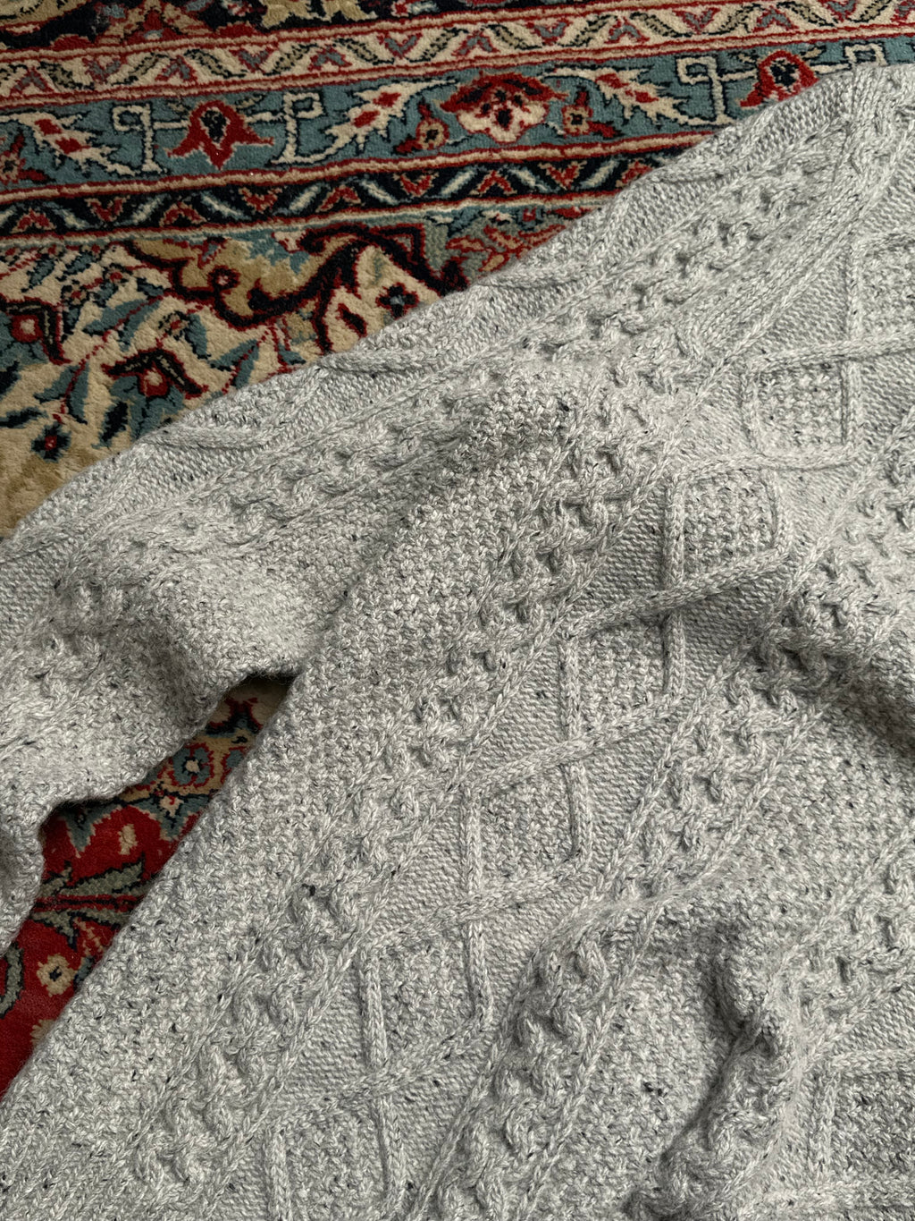 LEVI’s heavyweight cable knit regular fit sweater