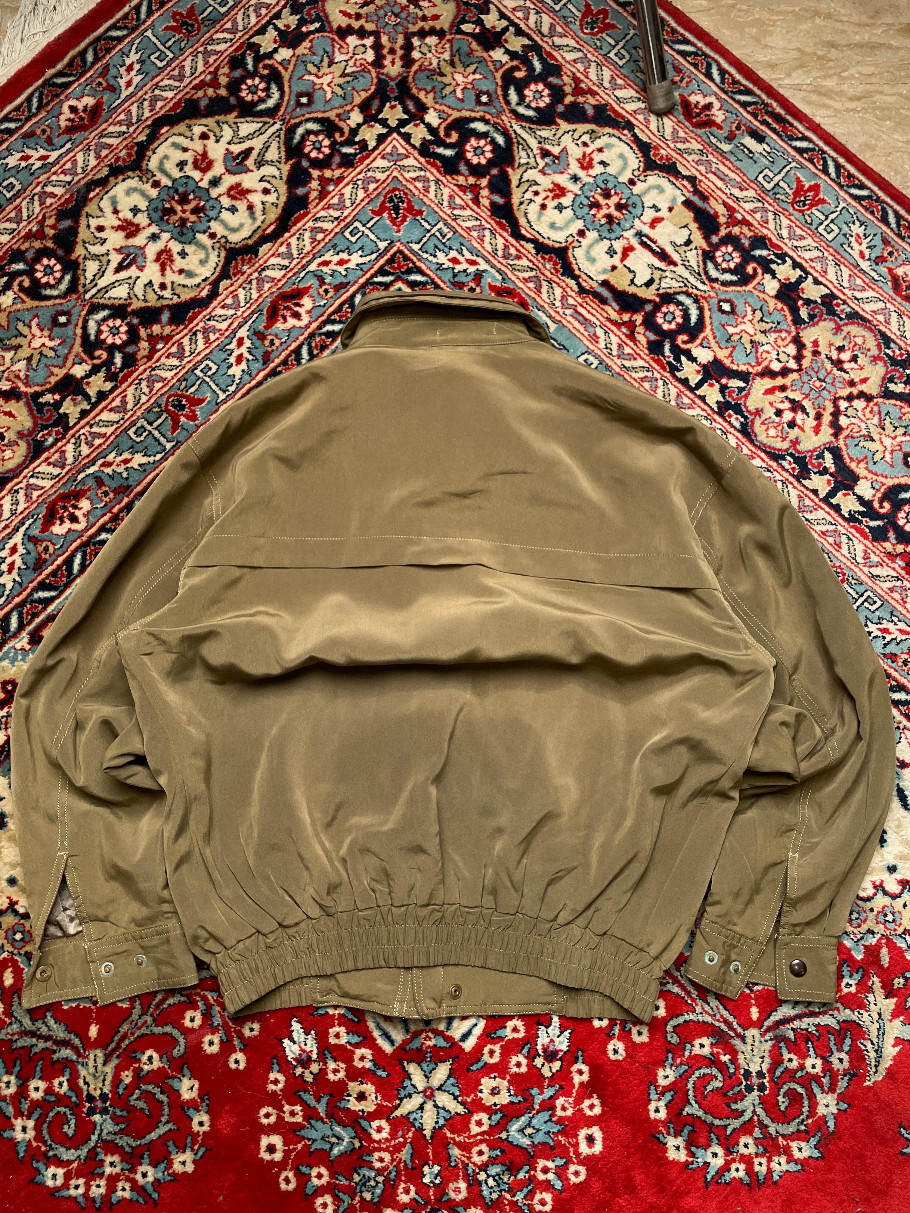 Lancel Paris RELAXED CROPPED FIT BOMBER JACKET