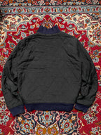 Polo Ralph Lauren Vintage Black Quilted Bomber Jacket - L