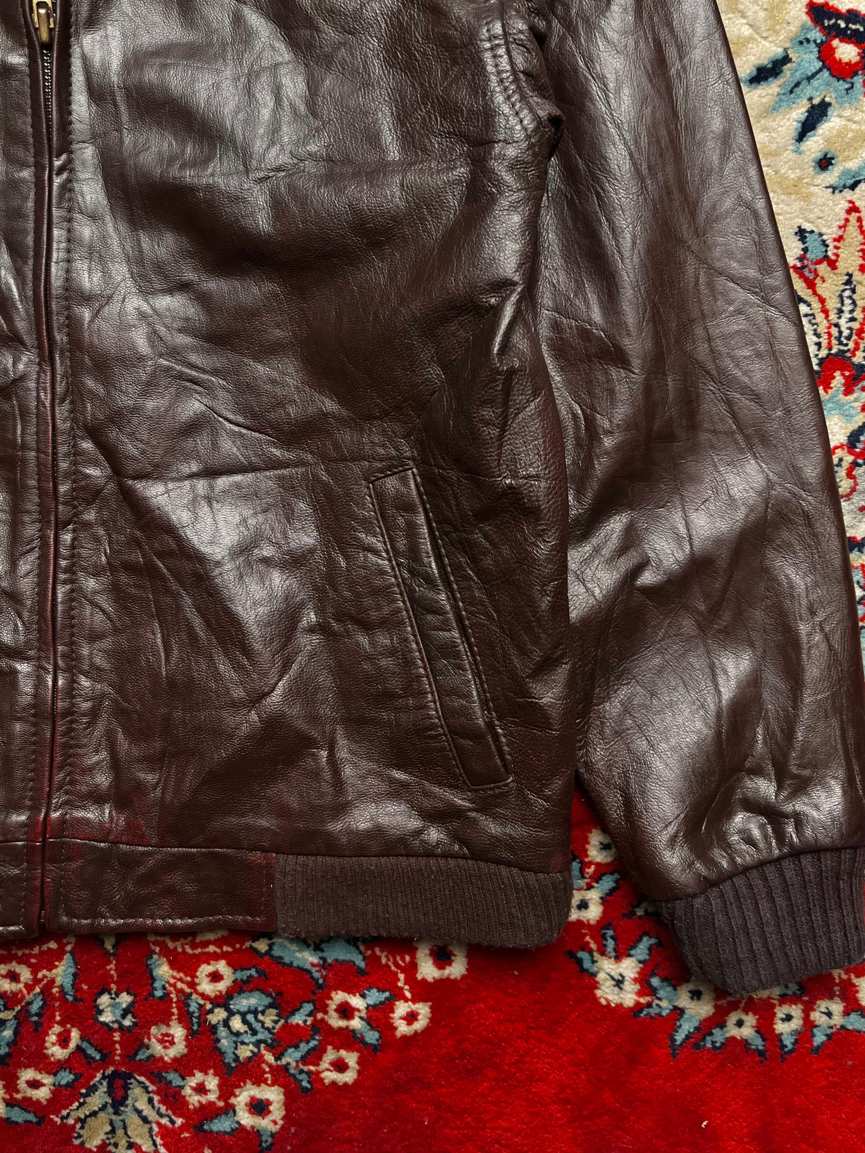 Saguaro WEST BROWN LEATHER JACKET