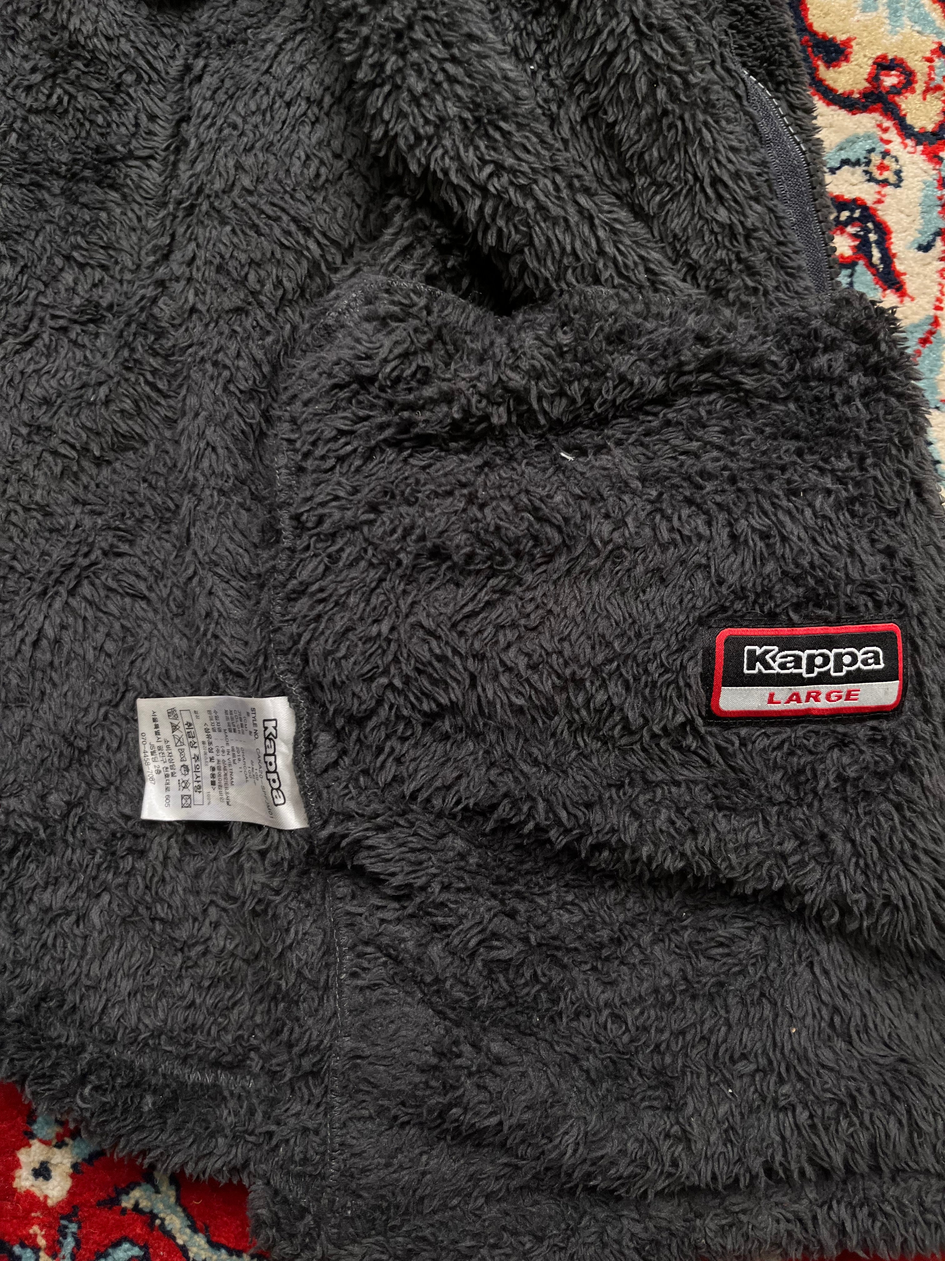 KAPPA RELAXED FIT FLEECE JACKET