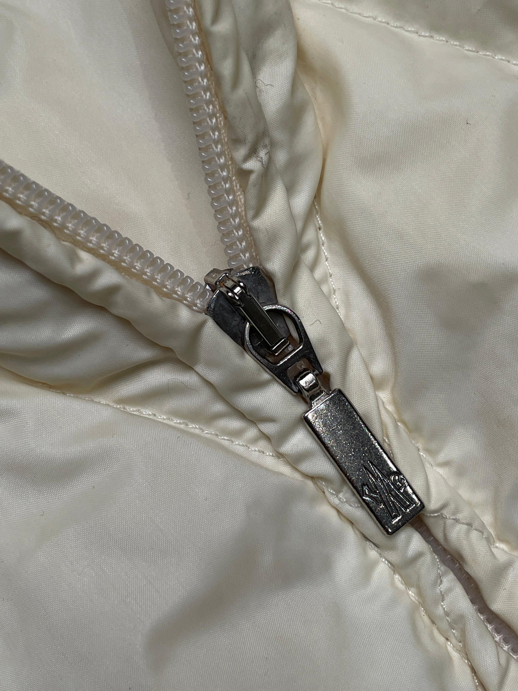 MONCLER VINTAGE CLASSE 3 BROWN LABEL QUILTED PUFFER JACKET