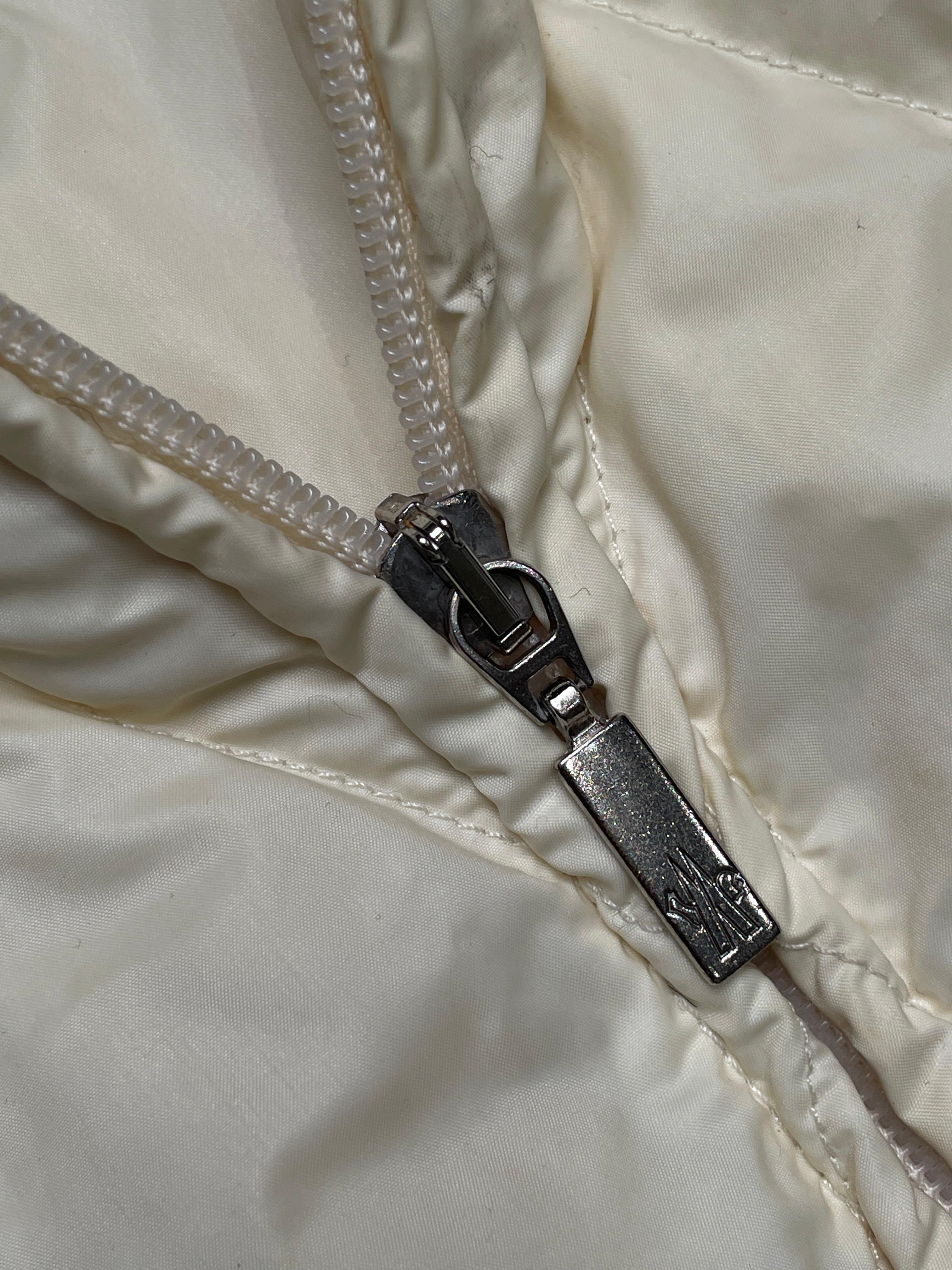 MONCLER VINTAGE CLASSE 3 BROWN LABEL QUILTED PUFFER JACKET