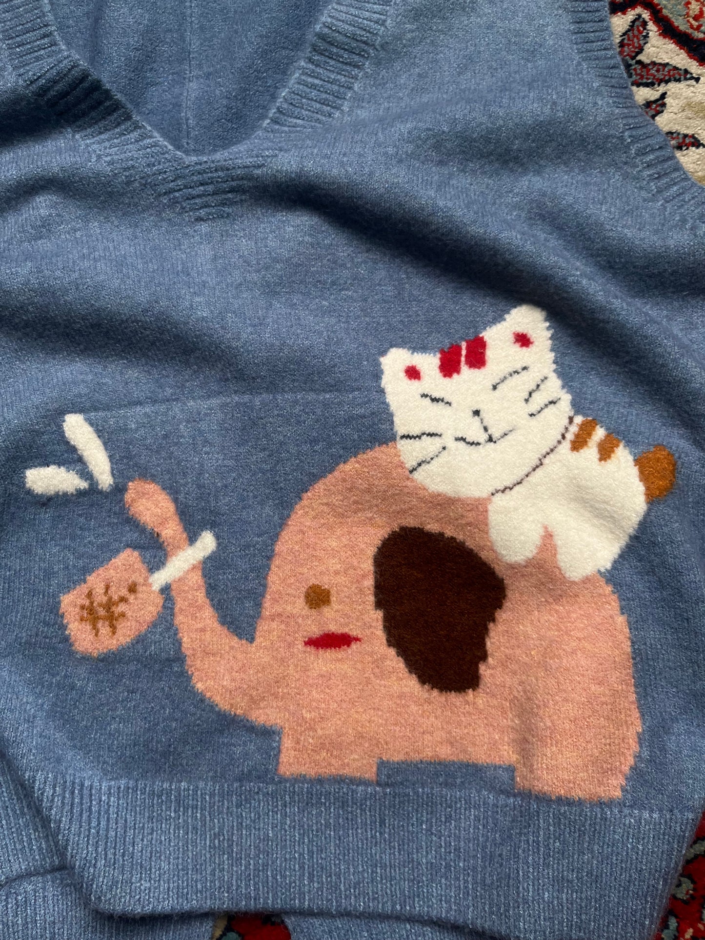 Vintage Blue Sweater