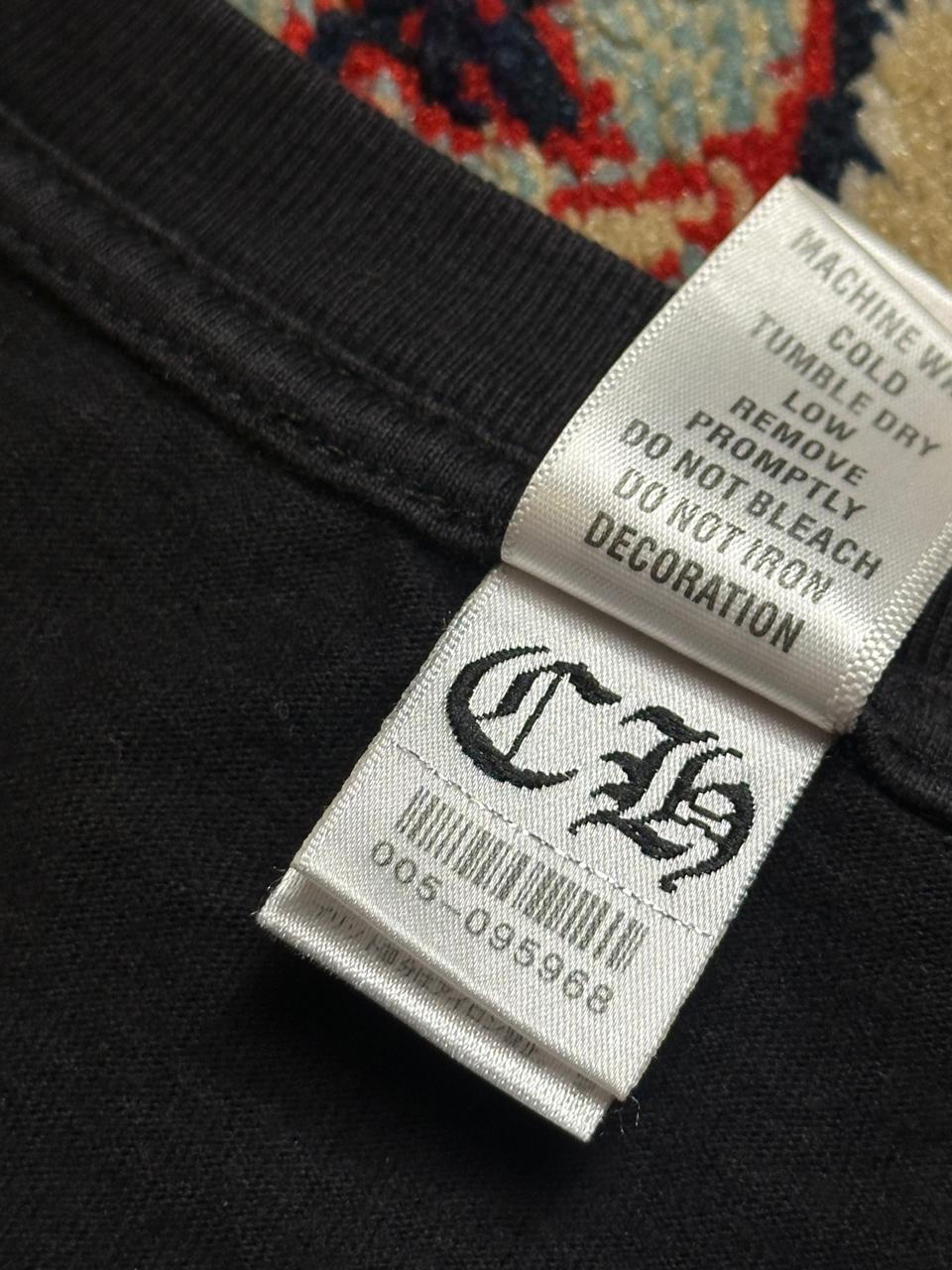 CHROME HEARTS HORSESHOE LOGO POCKET TEE - M