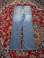 Vintage Springfield Distressed Flap Pocket Bootcut Jeans – 32