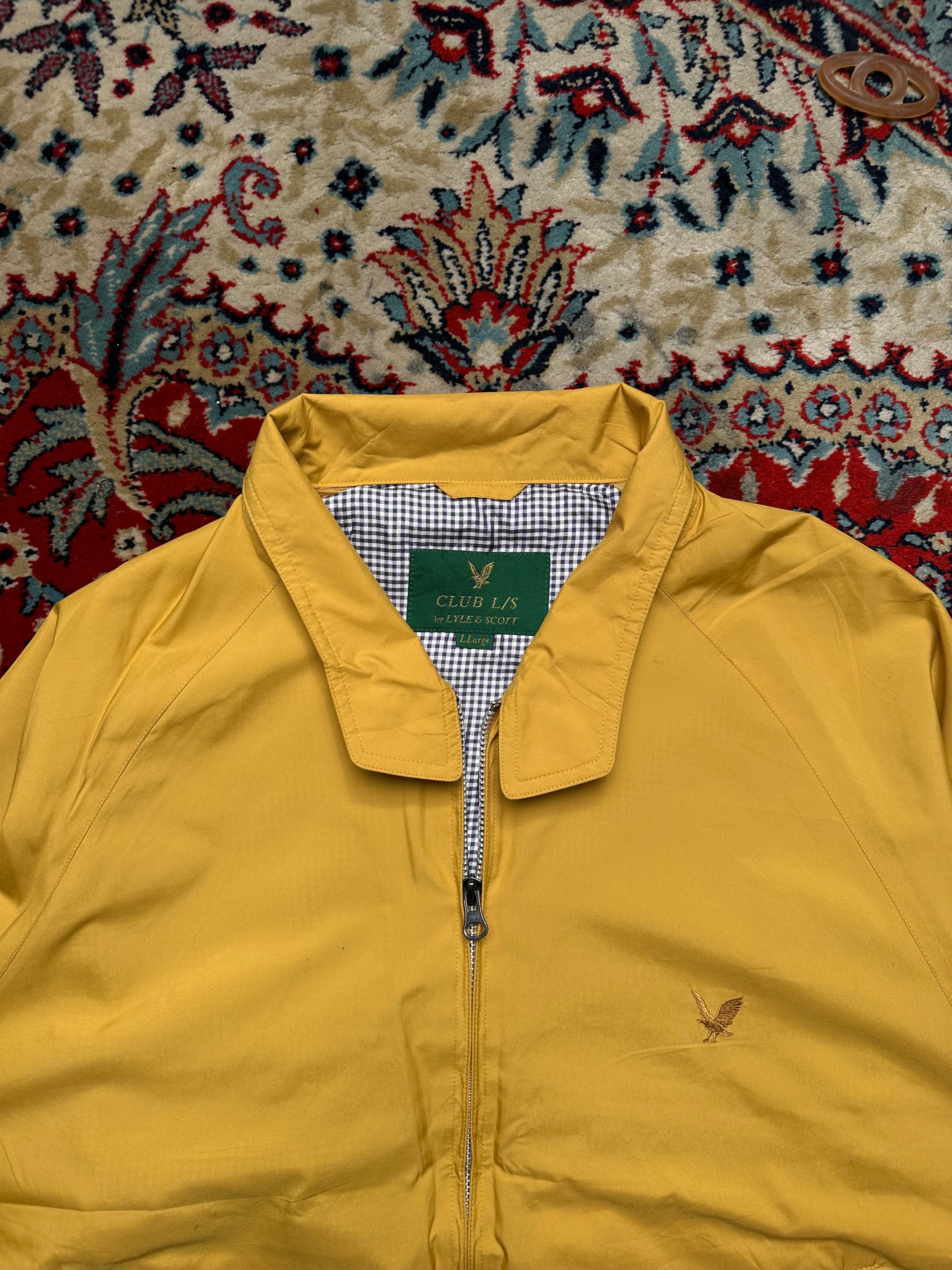 LYLE & SCOTT RELAXED CROPPED FIT HARRINGTON JACKET