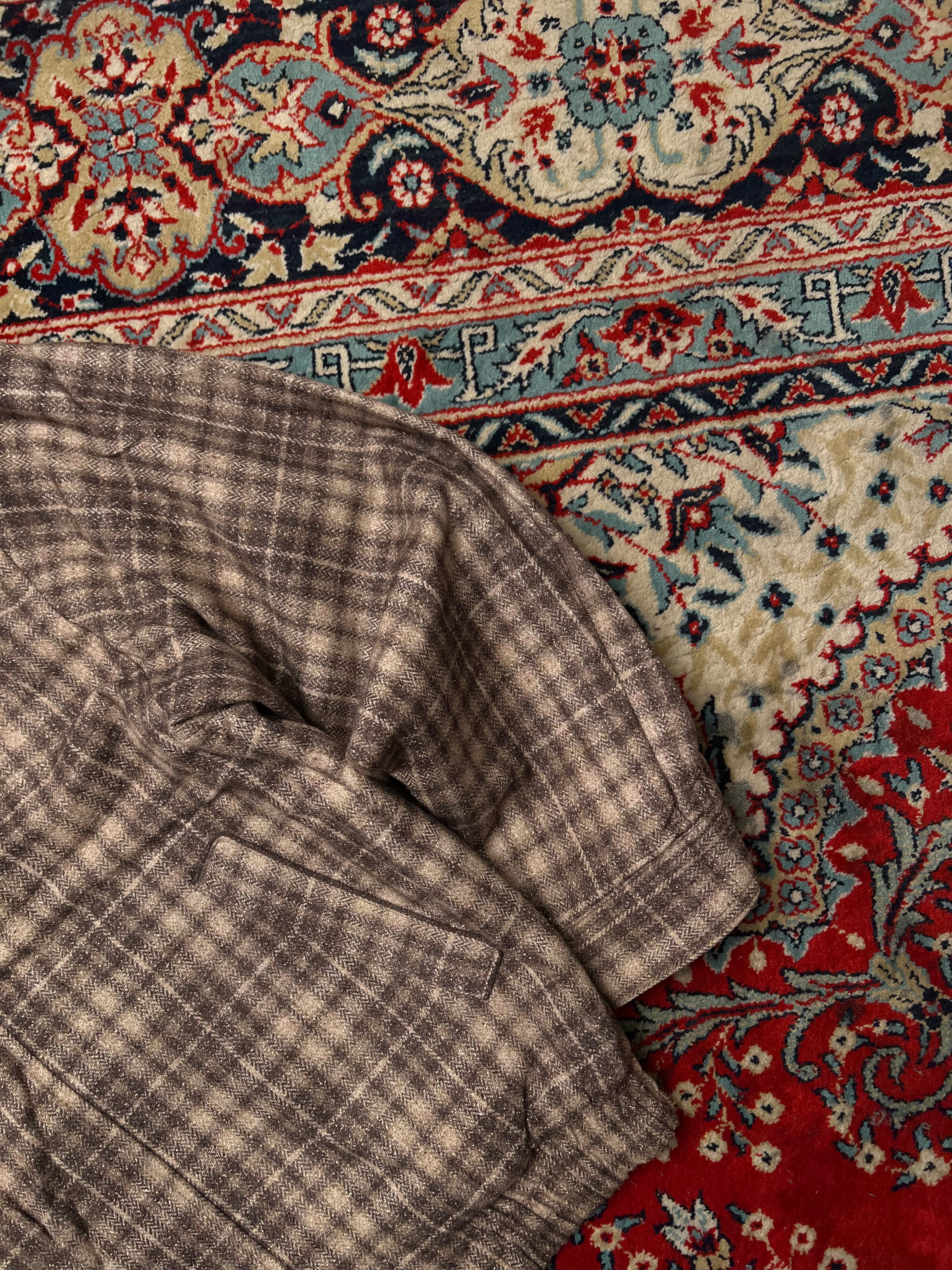 Indian WOOL RELAXED CROPPED FIT JACKET