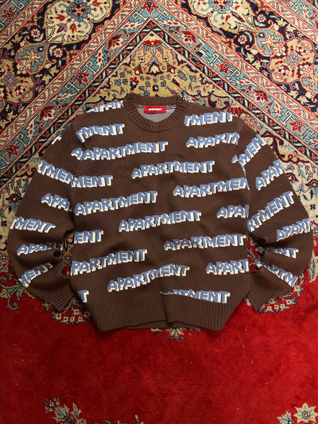 Apartment LOGO ALL OVER Relaxed fit sweater