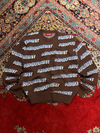 Apartment LOGO ALL OVER Relaxed fit sweater