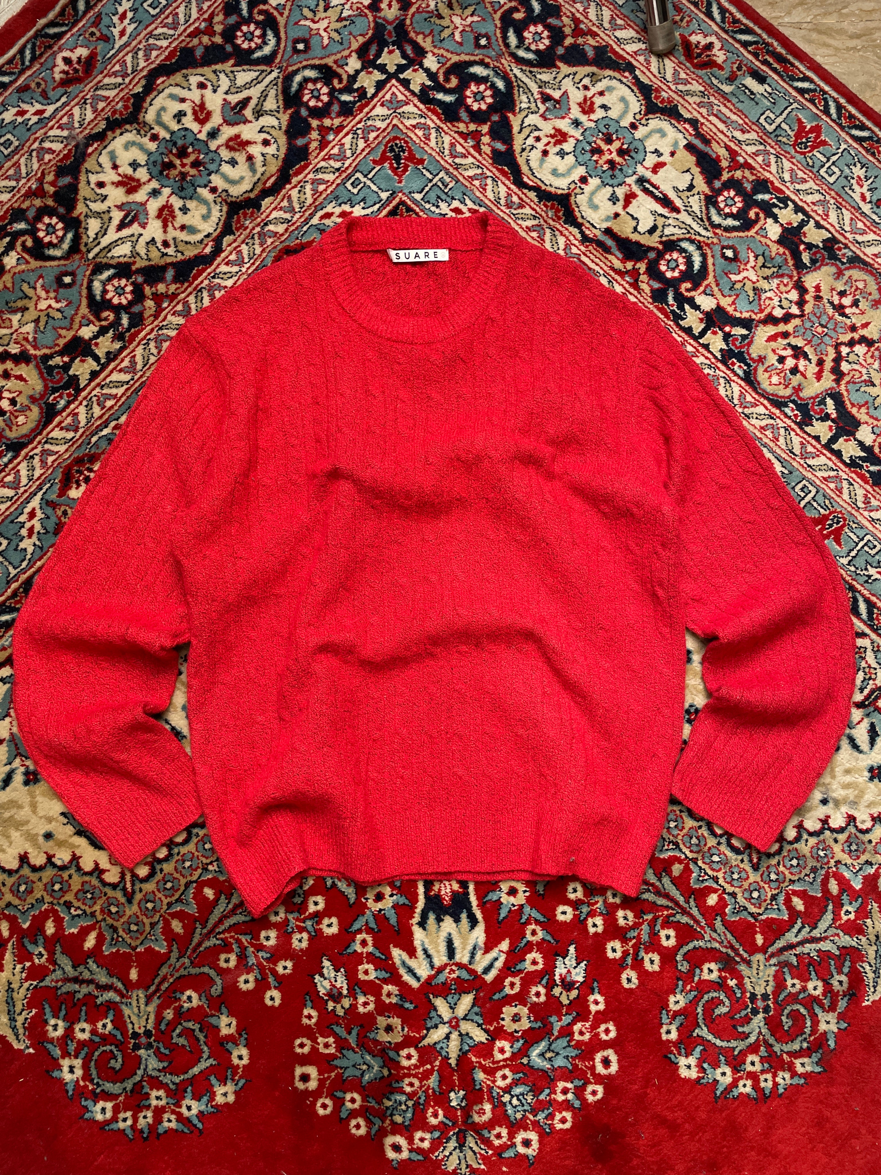 SUARE RELAXED FIT SWEATER