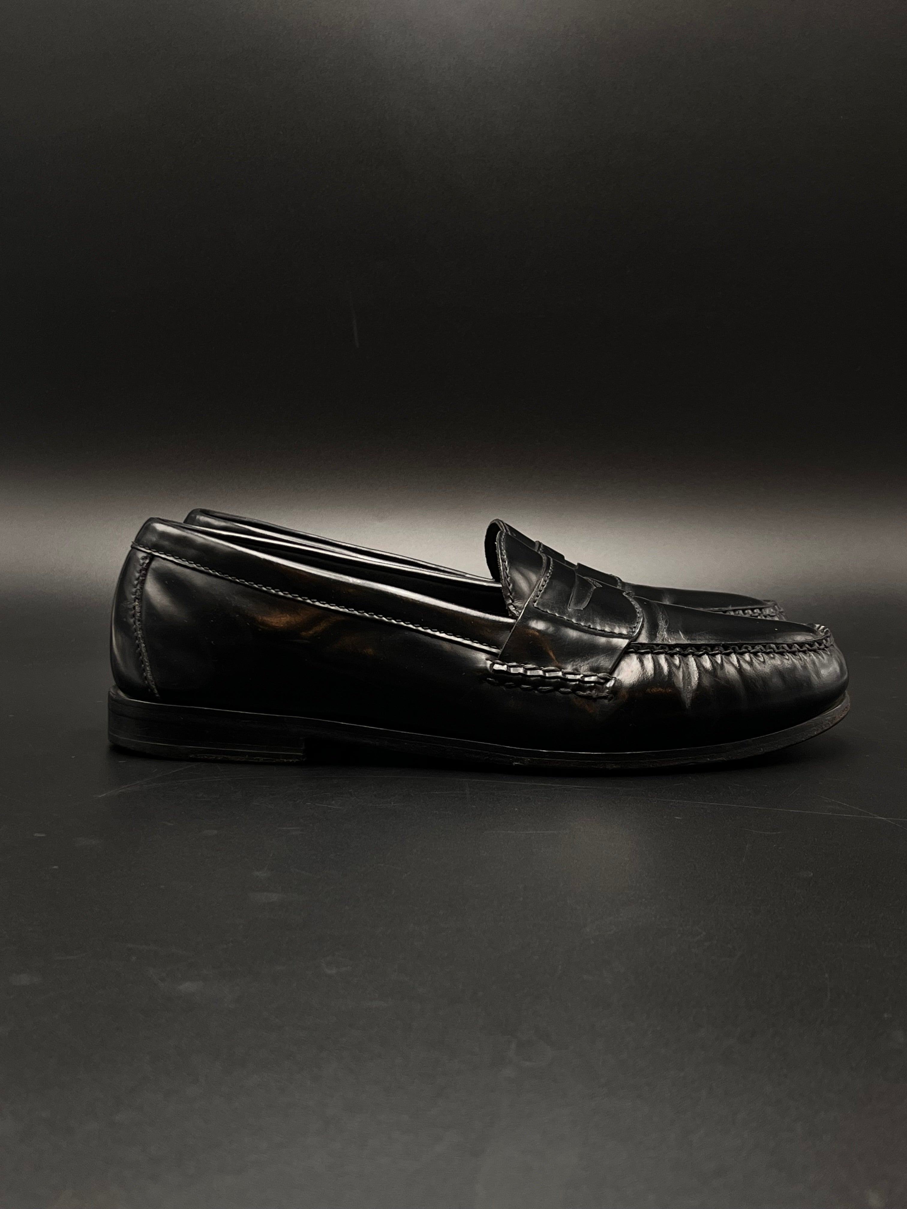 Cole Haan Black Pinch Penny Loafers