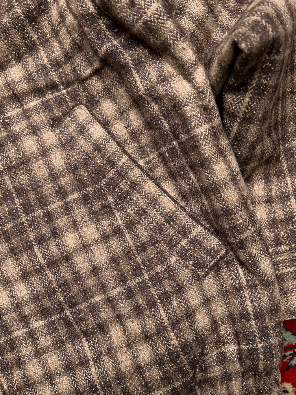 Indian WOOL RELAXED CROPPED FIT JACKET