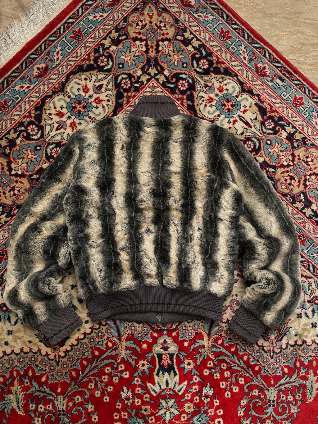 QUICKSILVER VINTAGE FUR JACKET