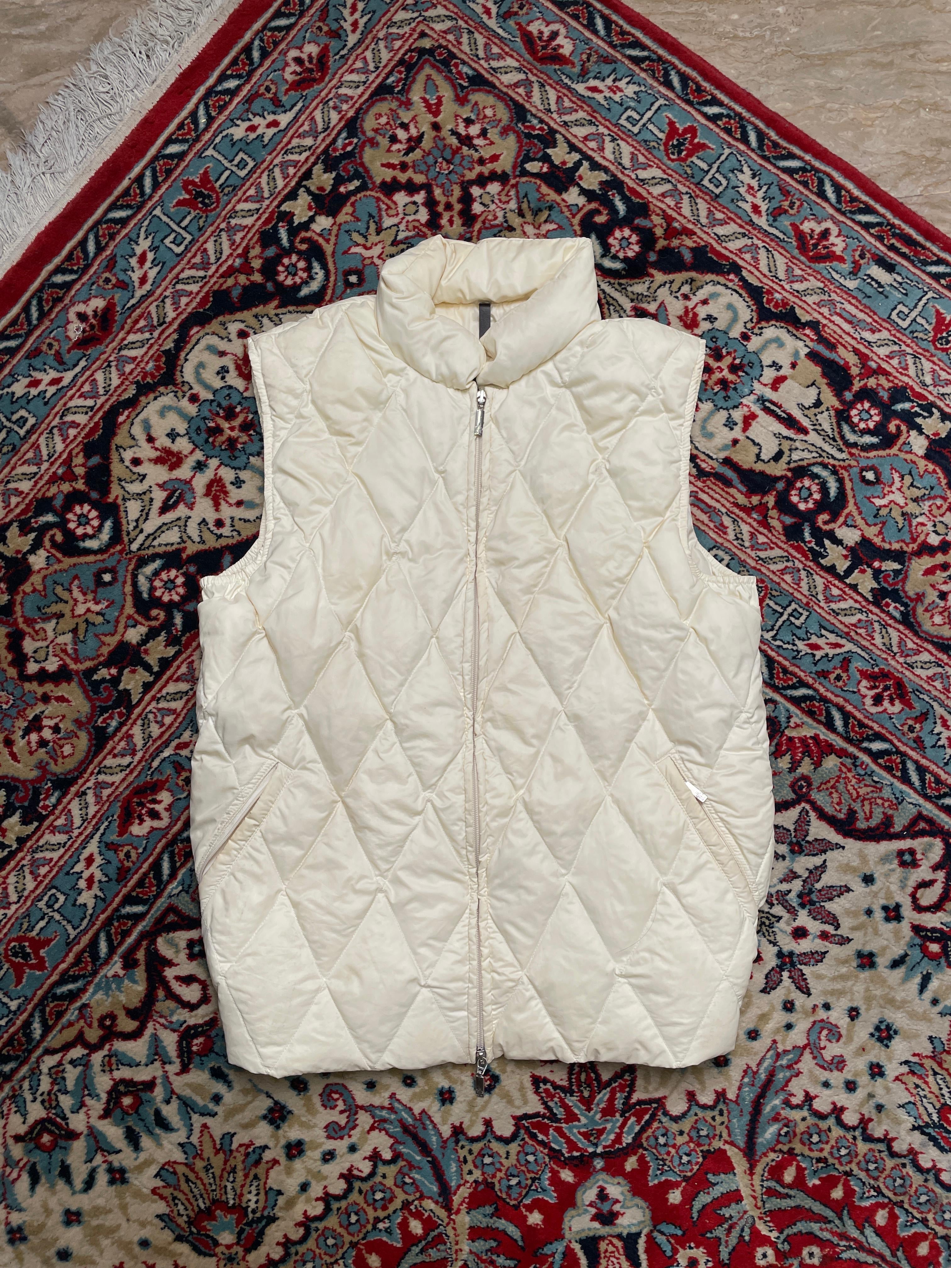 MONCLER VINTAGE CLASSE 3 BROWN LABEL QUILTED PUFFER JACKET